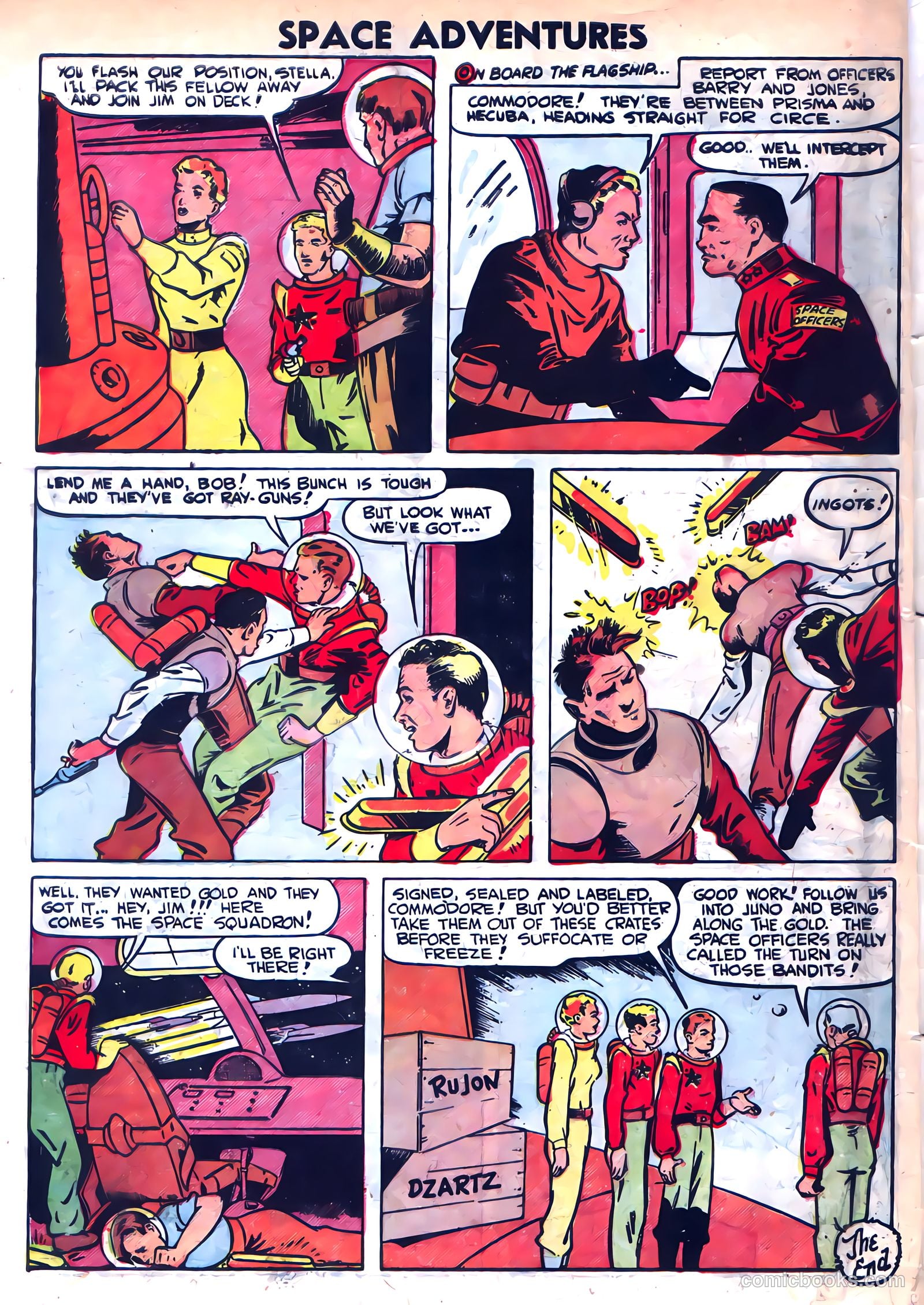 Space Adventures #4 — page 34 of 36