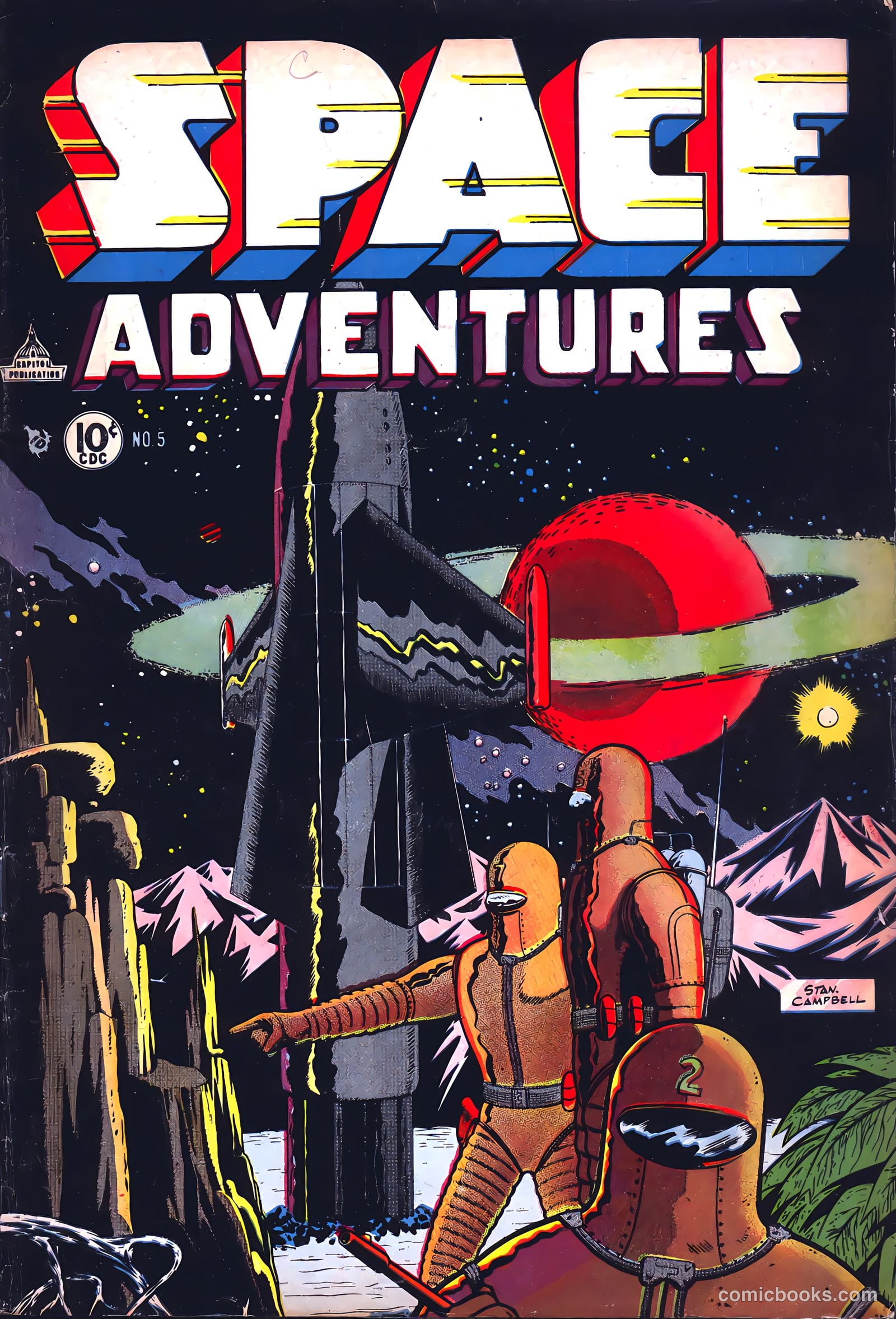Space Adventures #5 — page 1 of 36