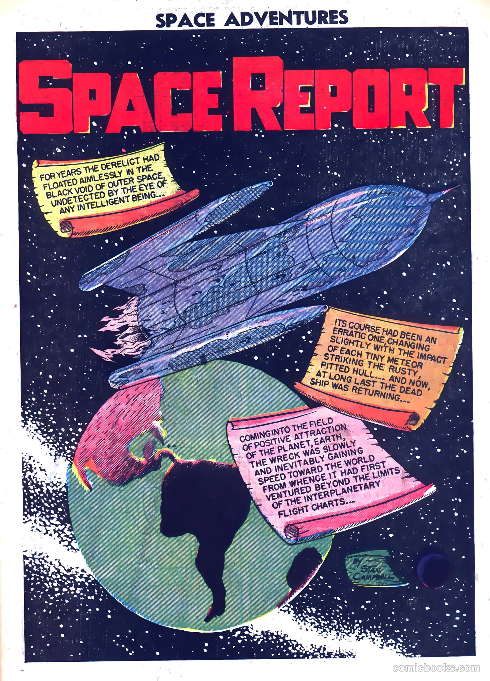 Space Adventures #5 — page 3 of 36