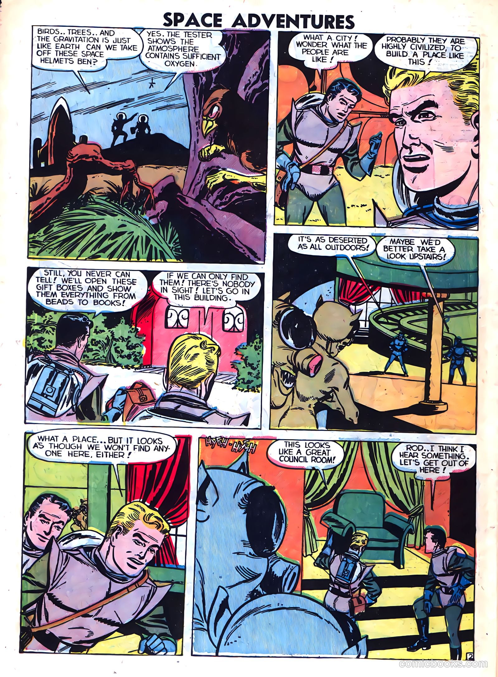 Space Adventures #5 — page 30 of 36