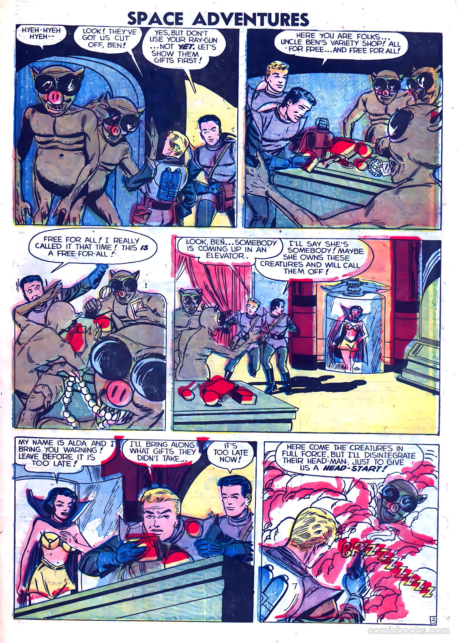 Space Adventures #5 — page 31 of 36