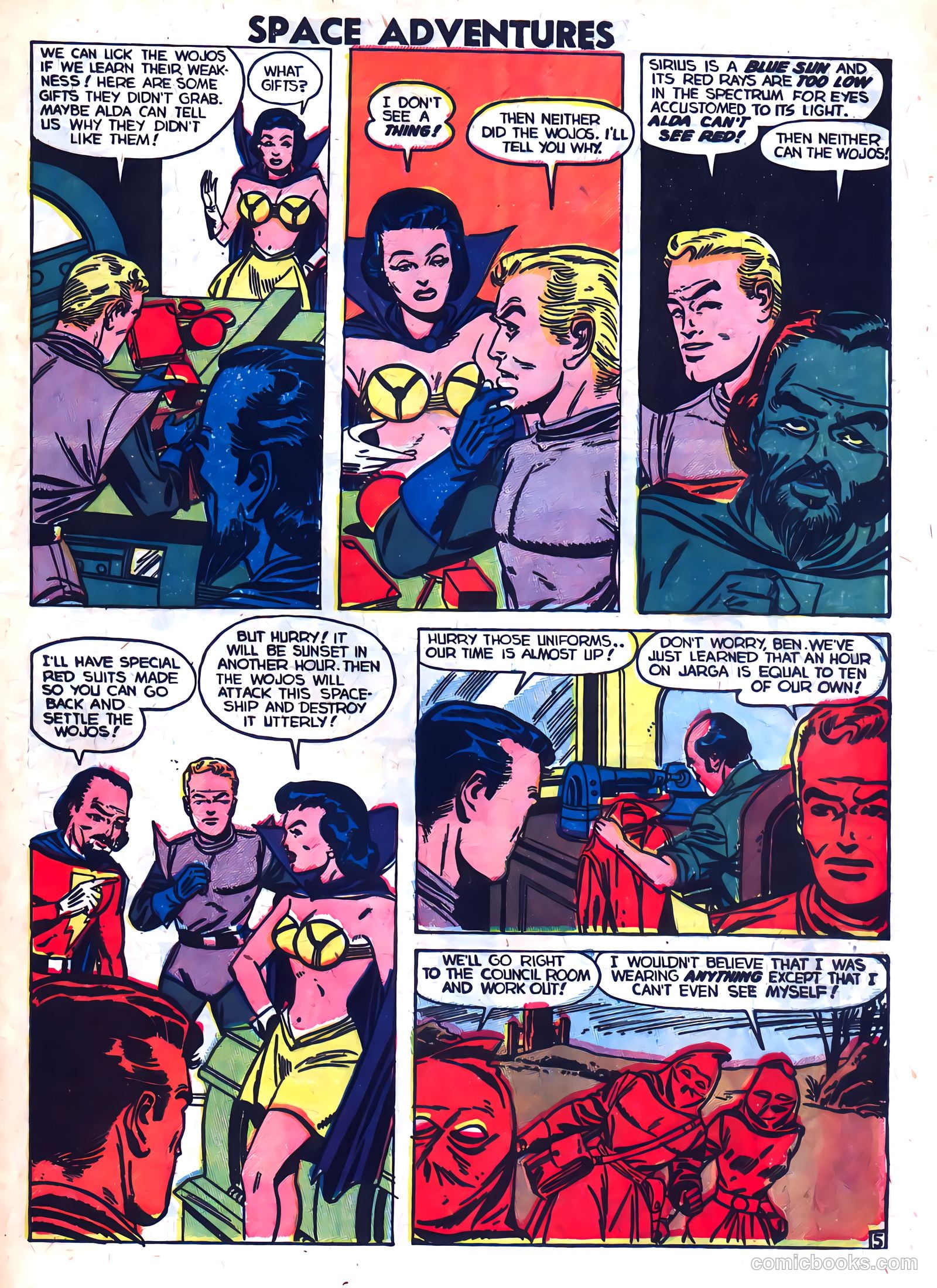 Space Adventures #5 — page 33 of 36