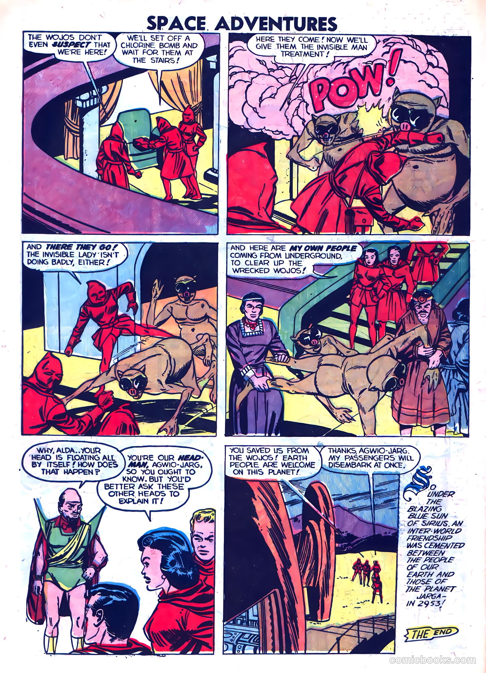 Space Adventures #5 — page 34 of 36