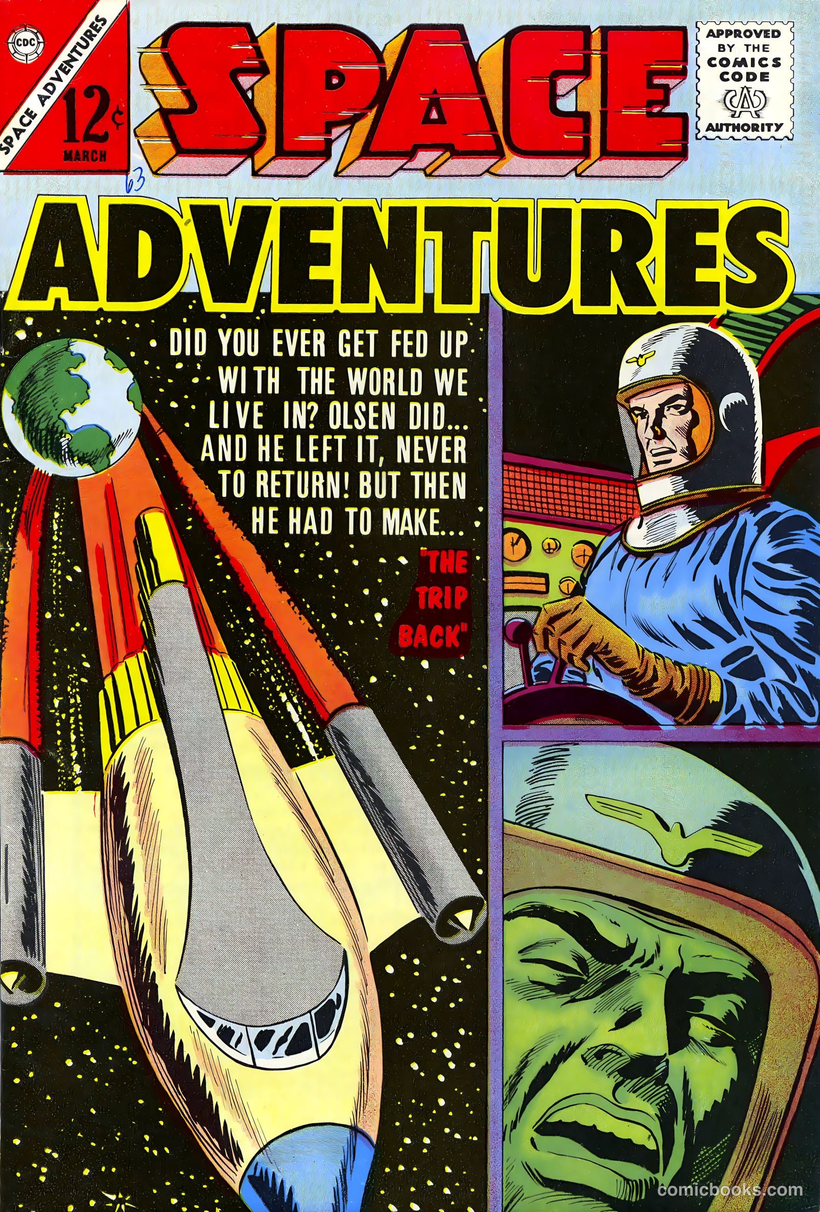 Space Adventures #50 — page 1 of 36