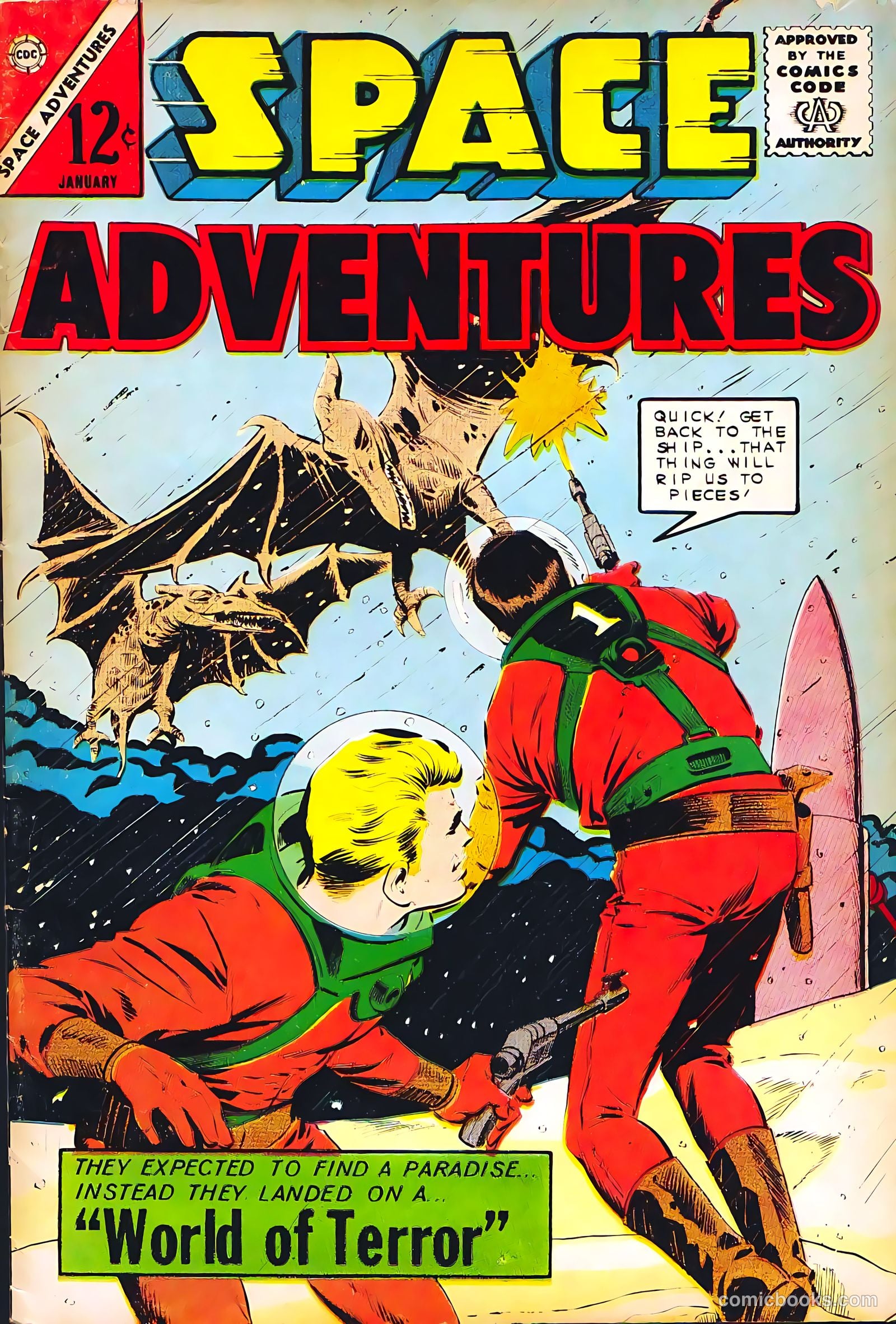 Space Adventures #55 — page 1 of 36