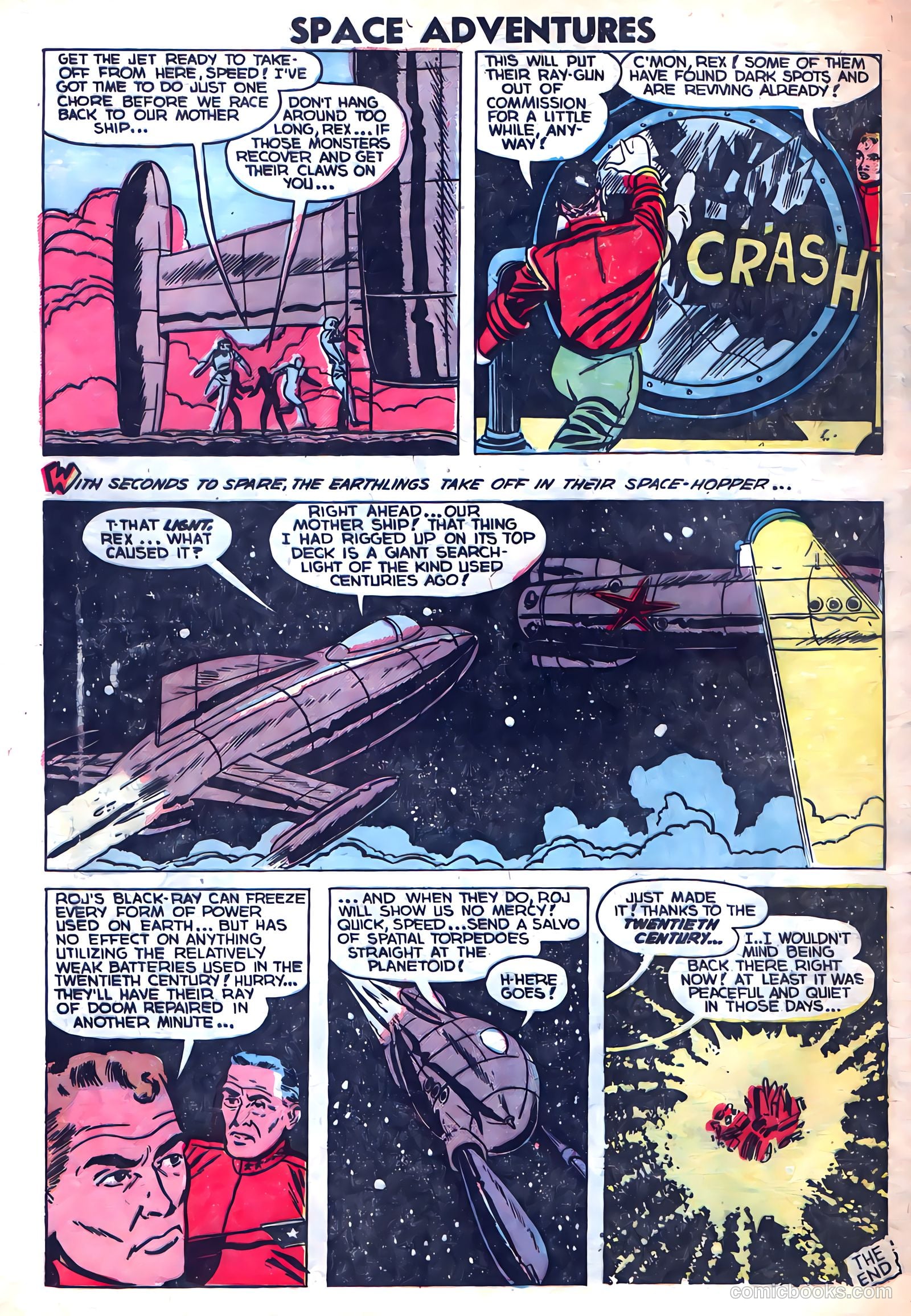Space Adventures #6 — page 32 of 36