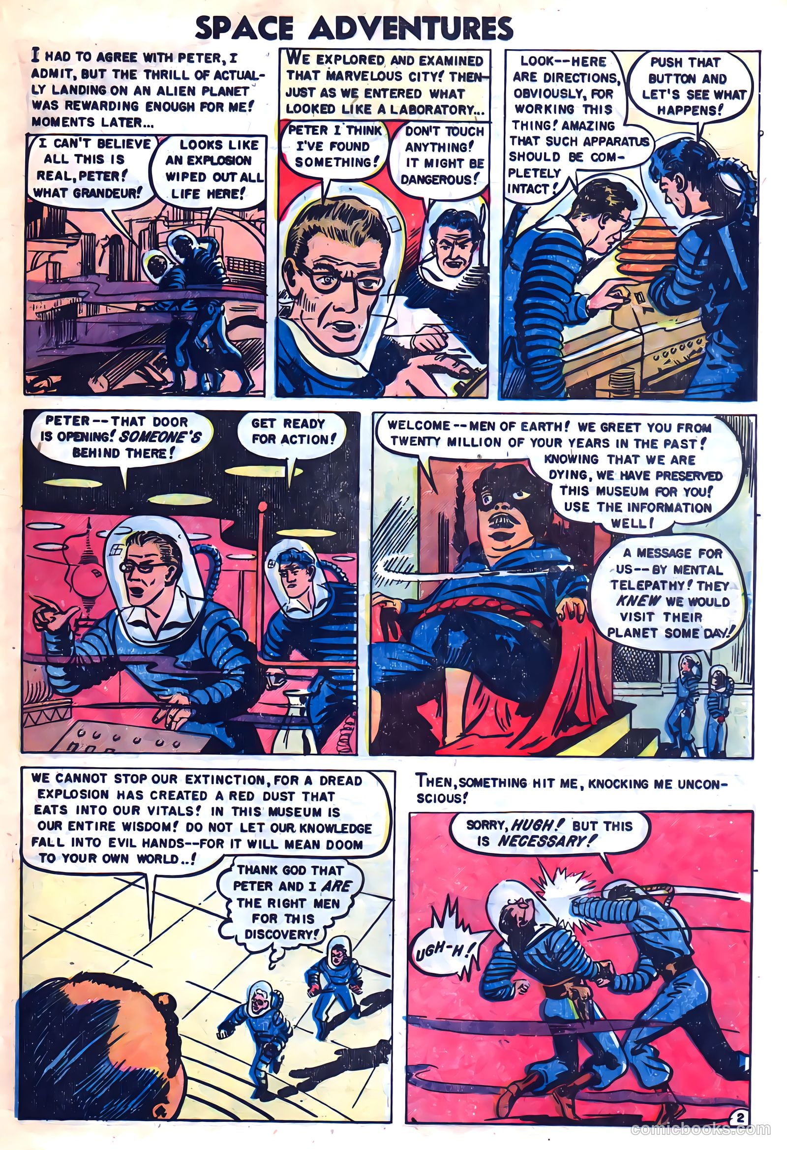 Space Adventures #8 — page 21 of 36