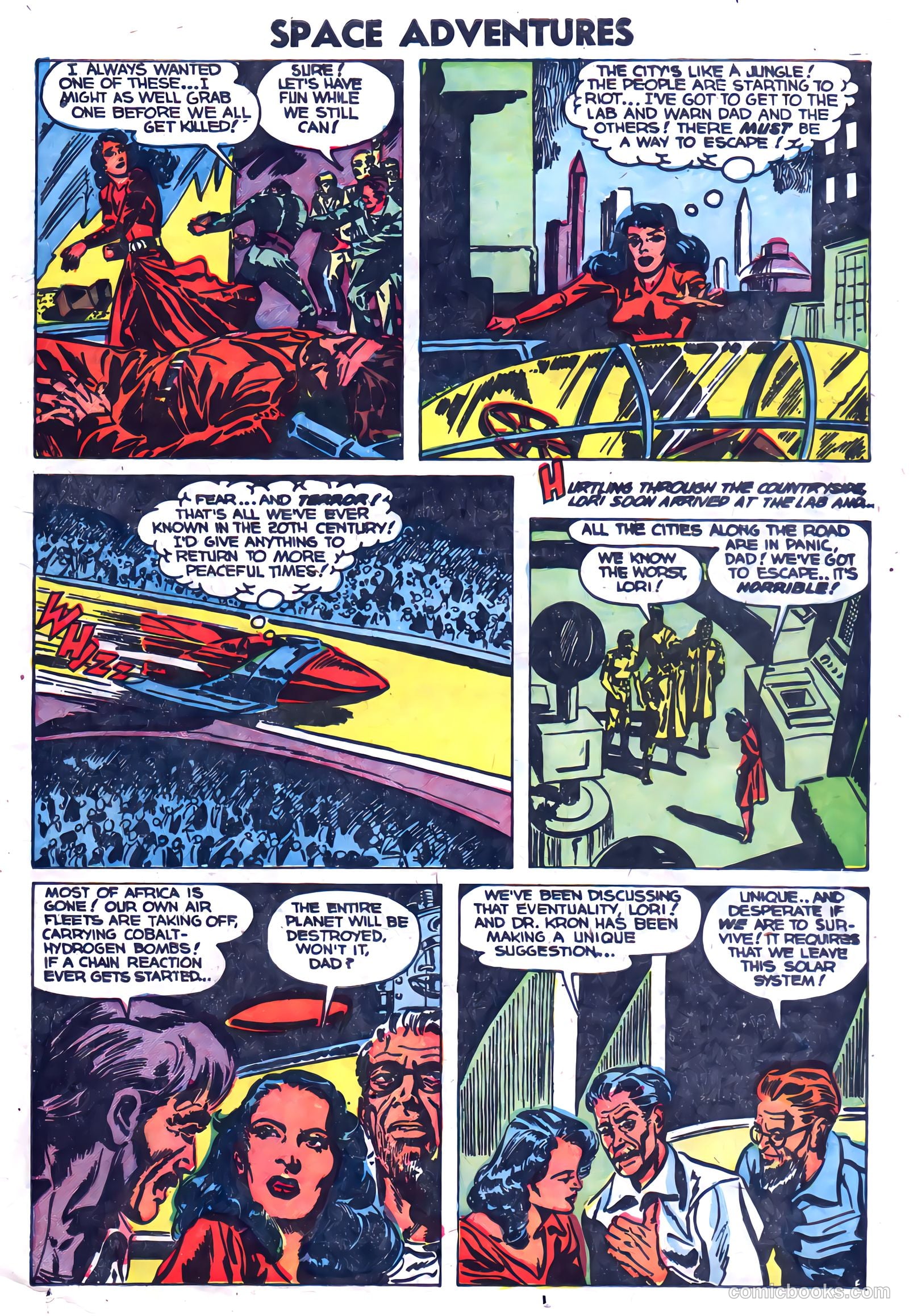 Space Adventures #9 — page 23 of 36