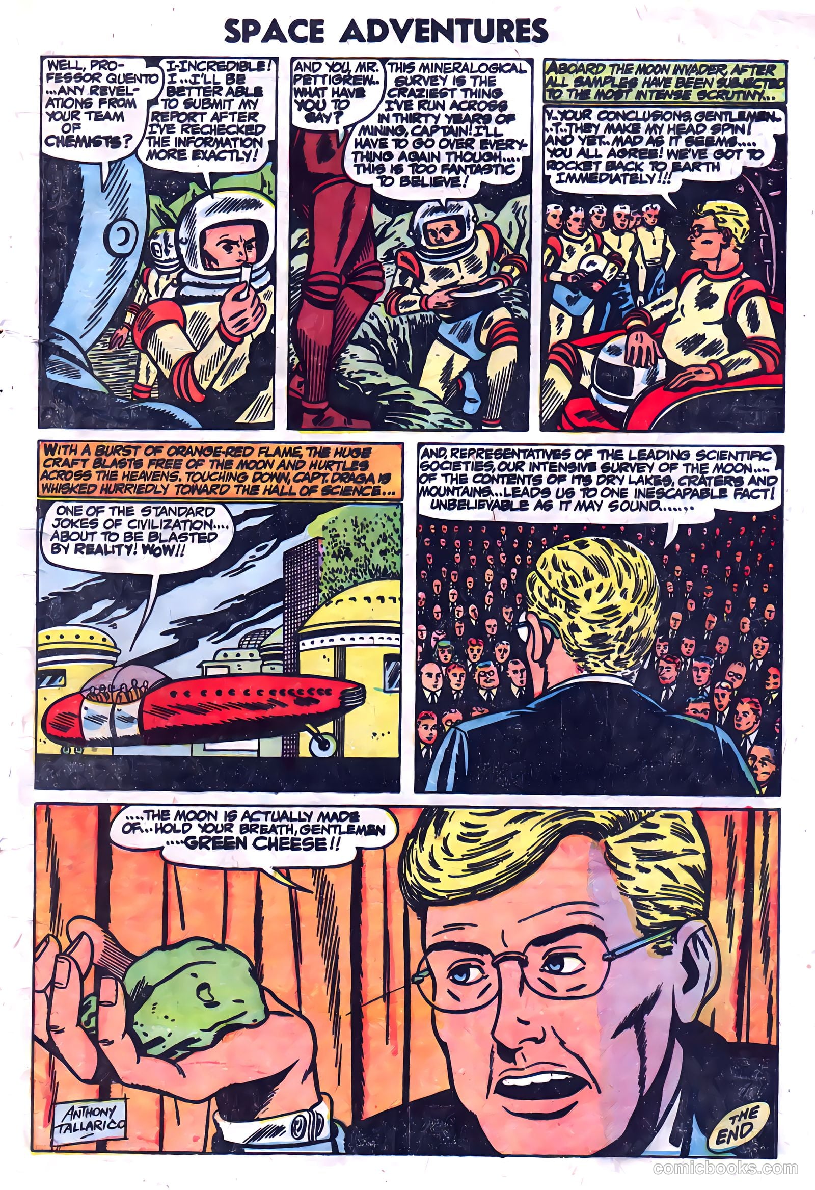 Space Adventures #9 — page 33 of 36