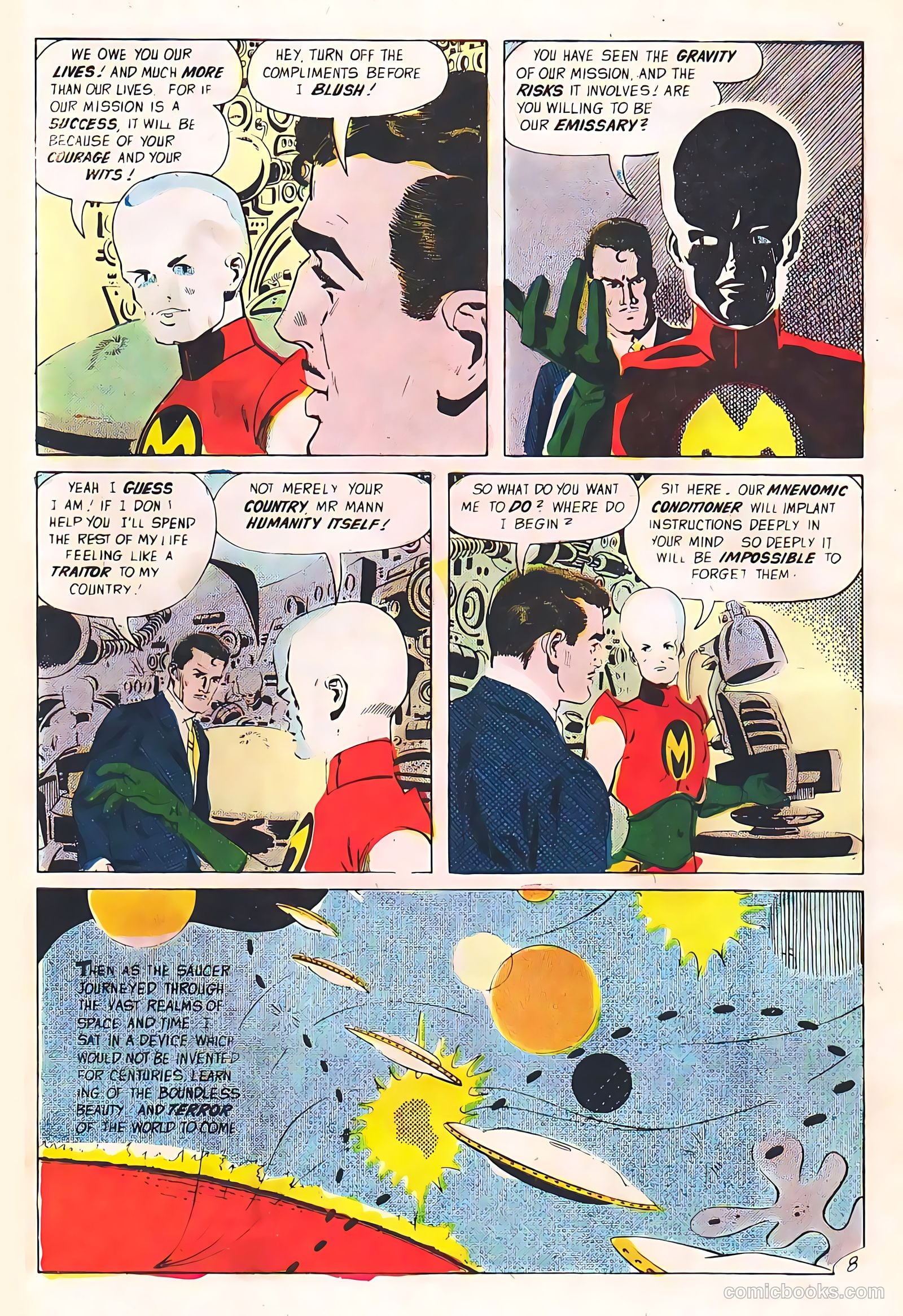 Space Adventures Presents U.F.O. #60 — page 32 of 36