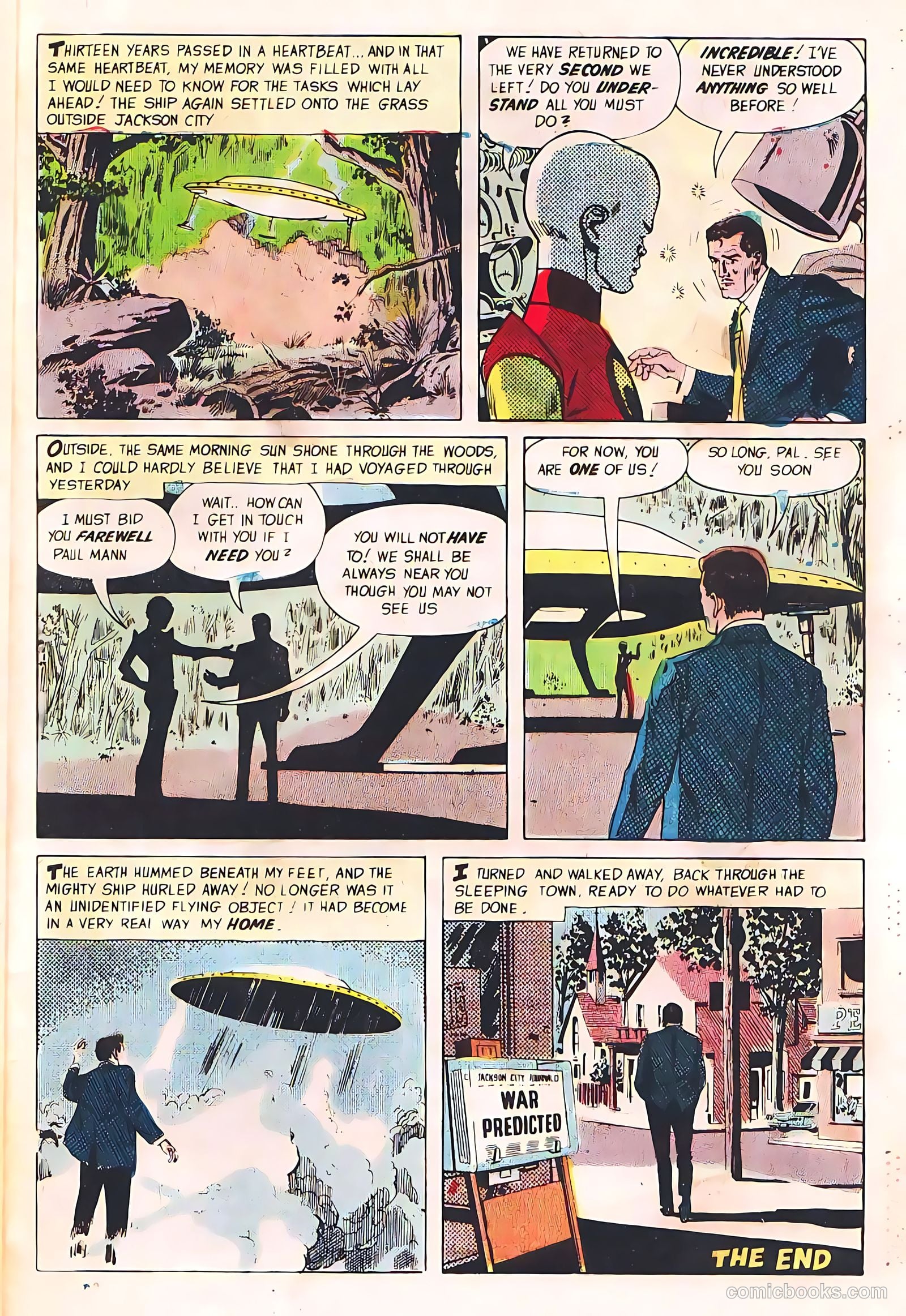 Space Adventures Presents U.F.O. #60 — page 33 of 36