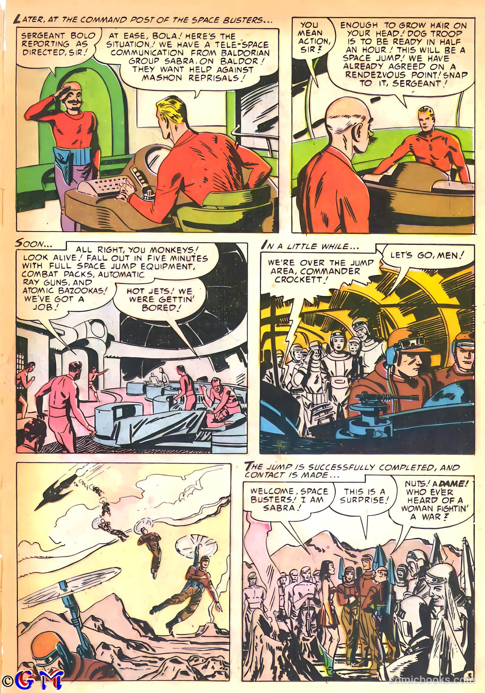 Space Busters #2 — page 23 of 36
