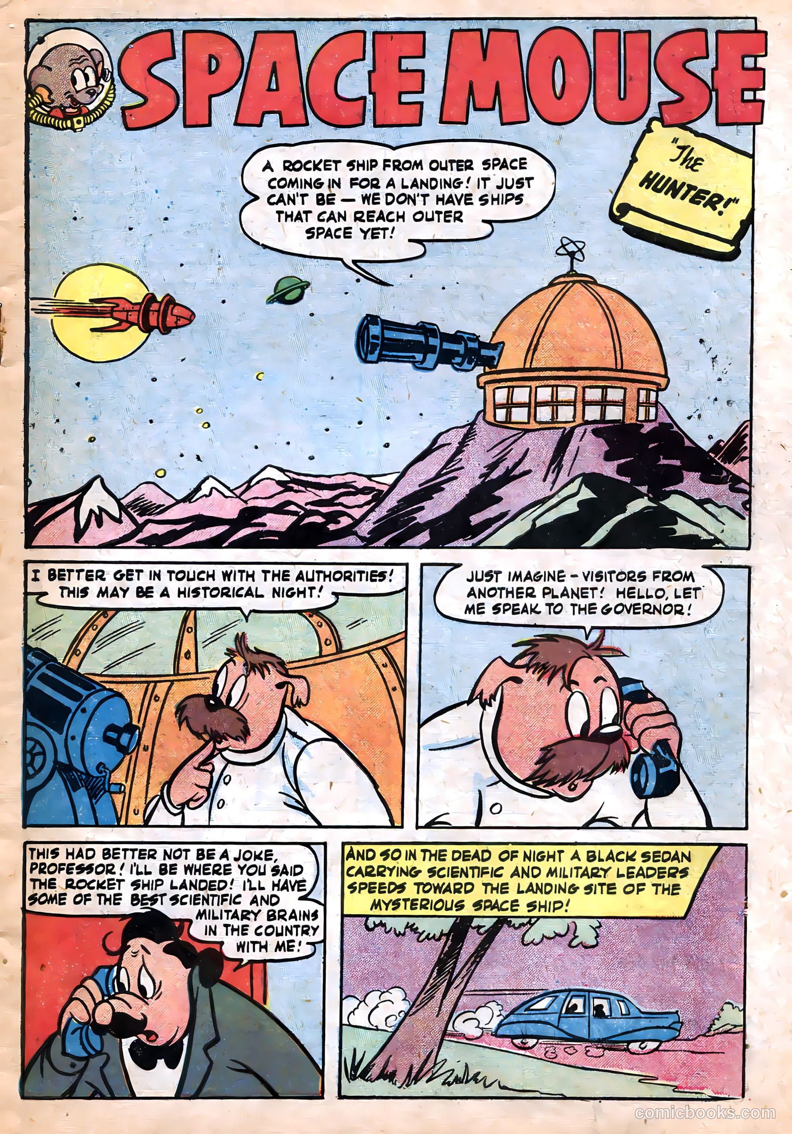 Space Comics #4 — page 3 of 36