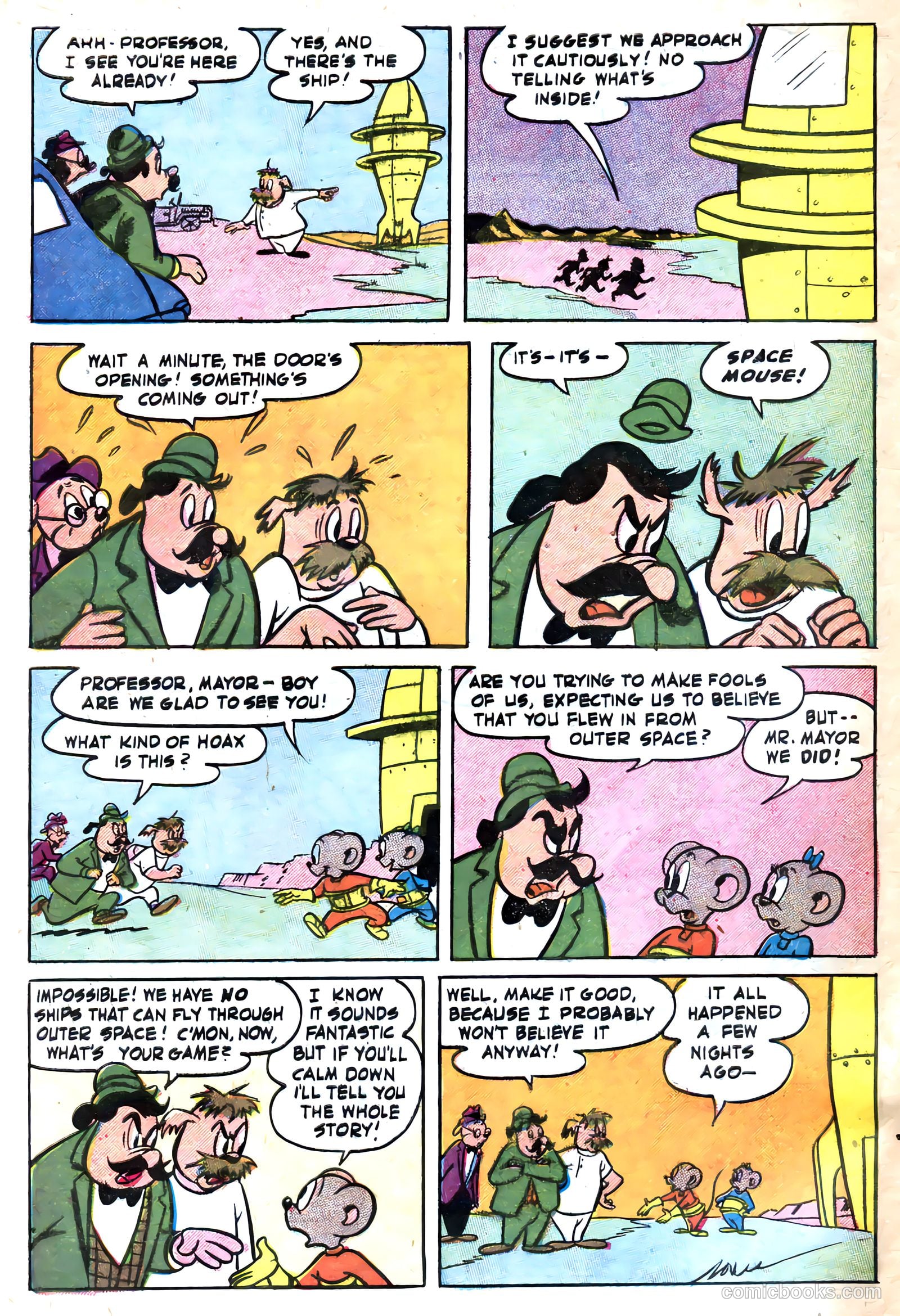 Space Comics #4 — page 4 of 36
