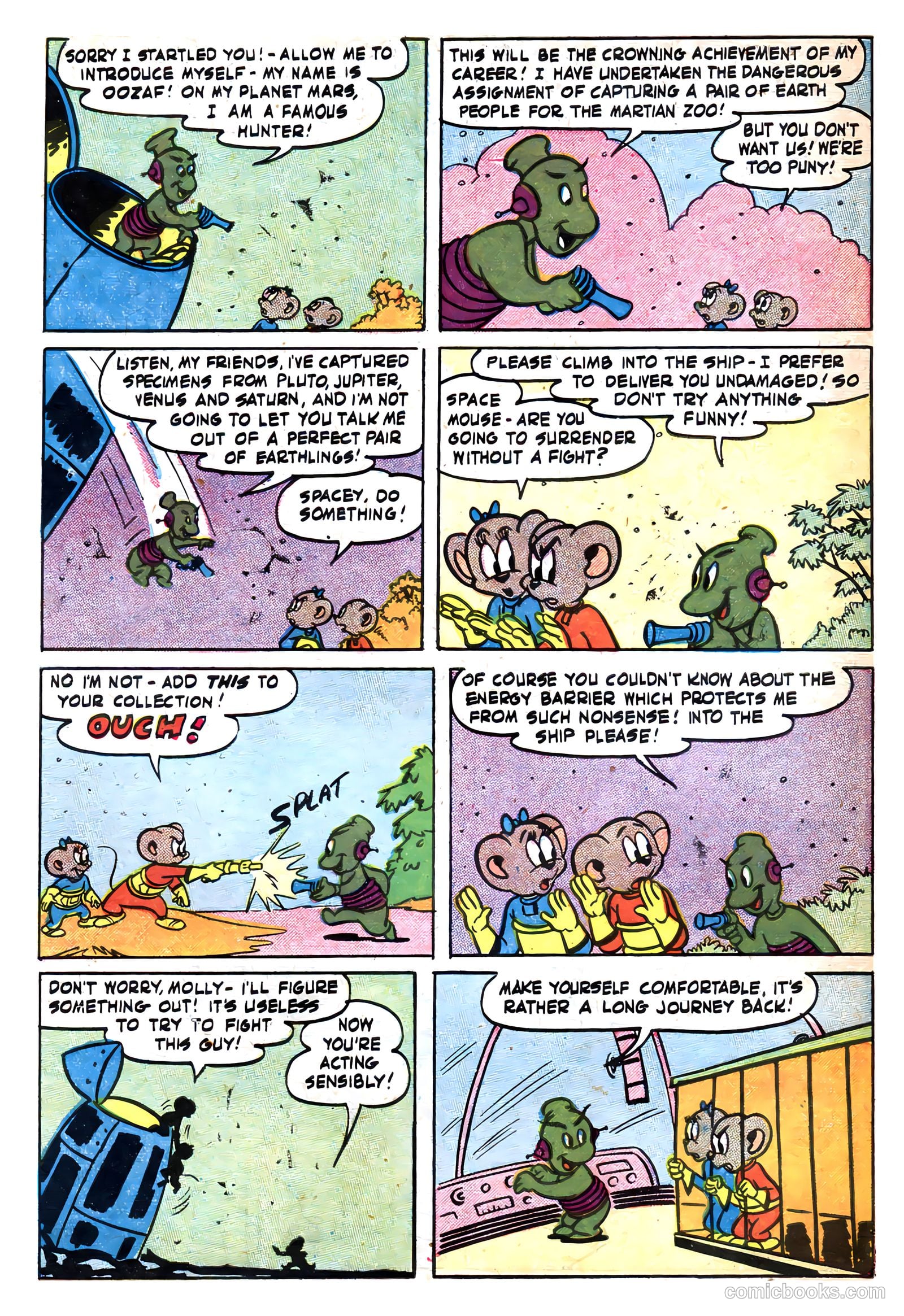 Space Comics #4 — page 6 of 36