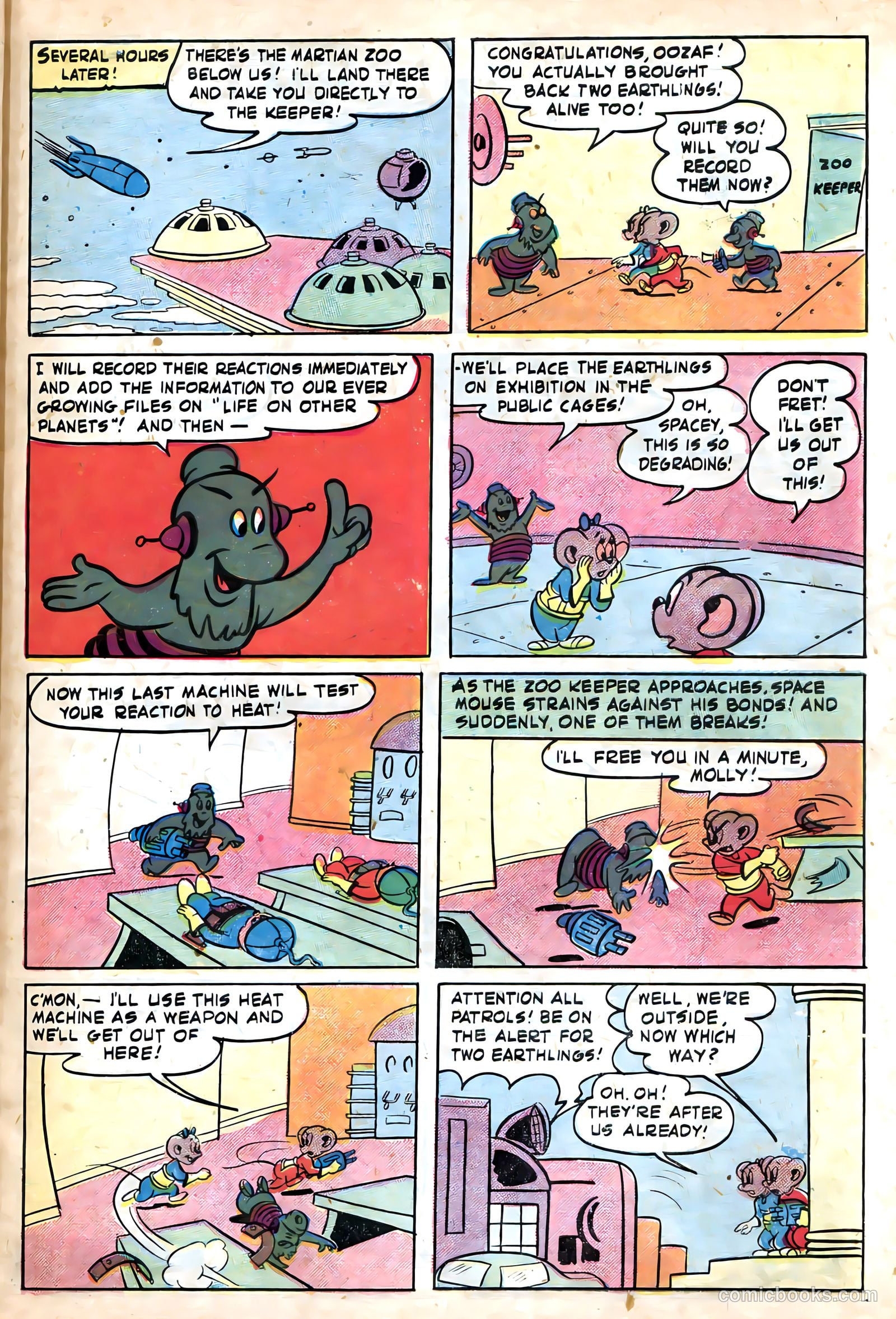 Space Comics #4 — page 7 of 36