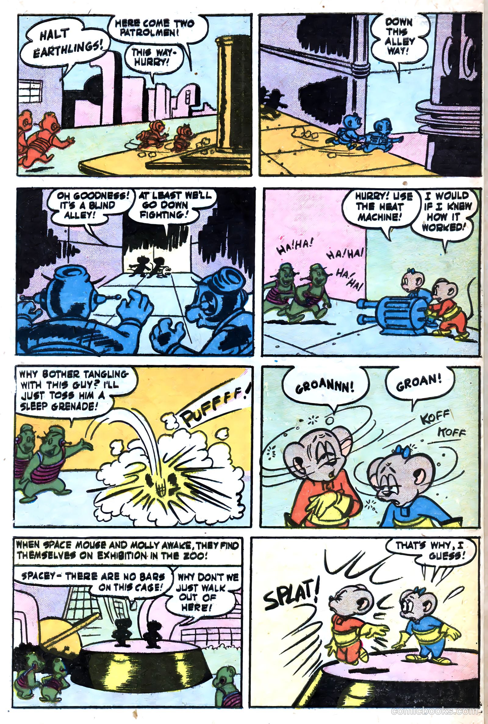 Space Comics #4 — page 8 of 36