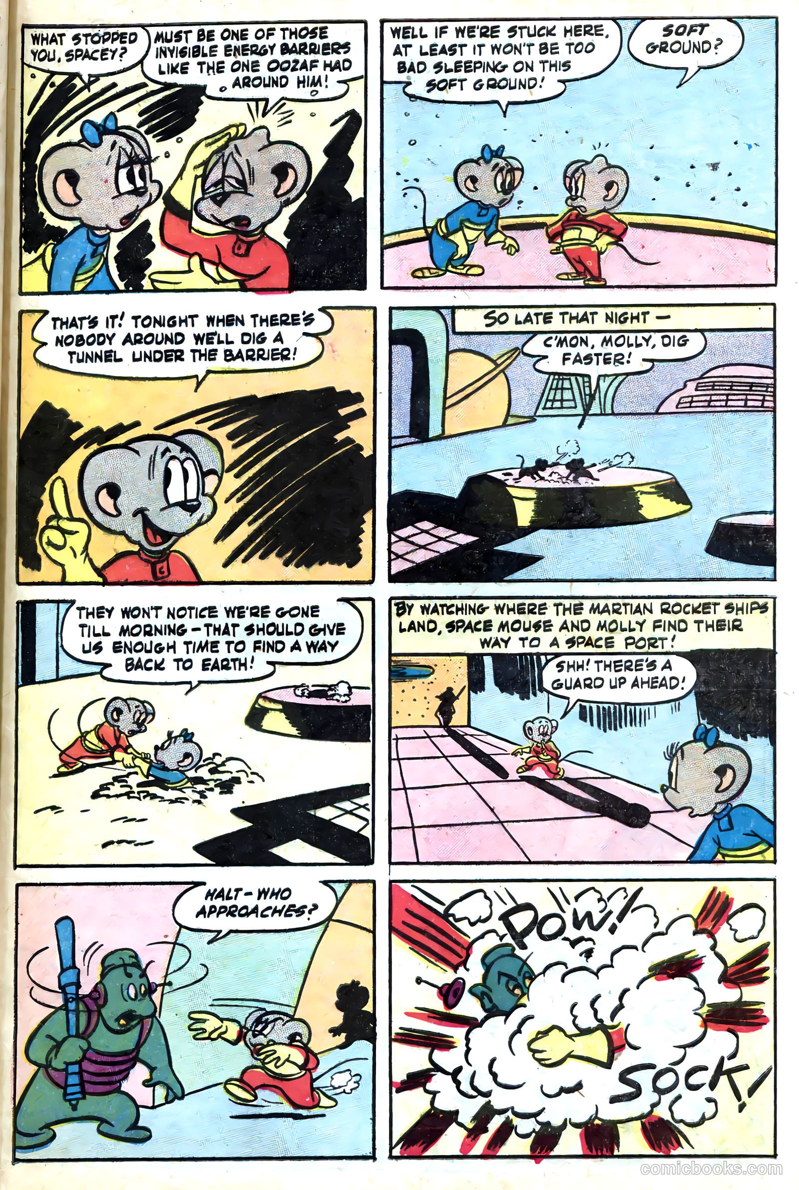 Space Comics #4 — page 9 of 36