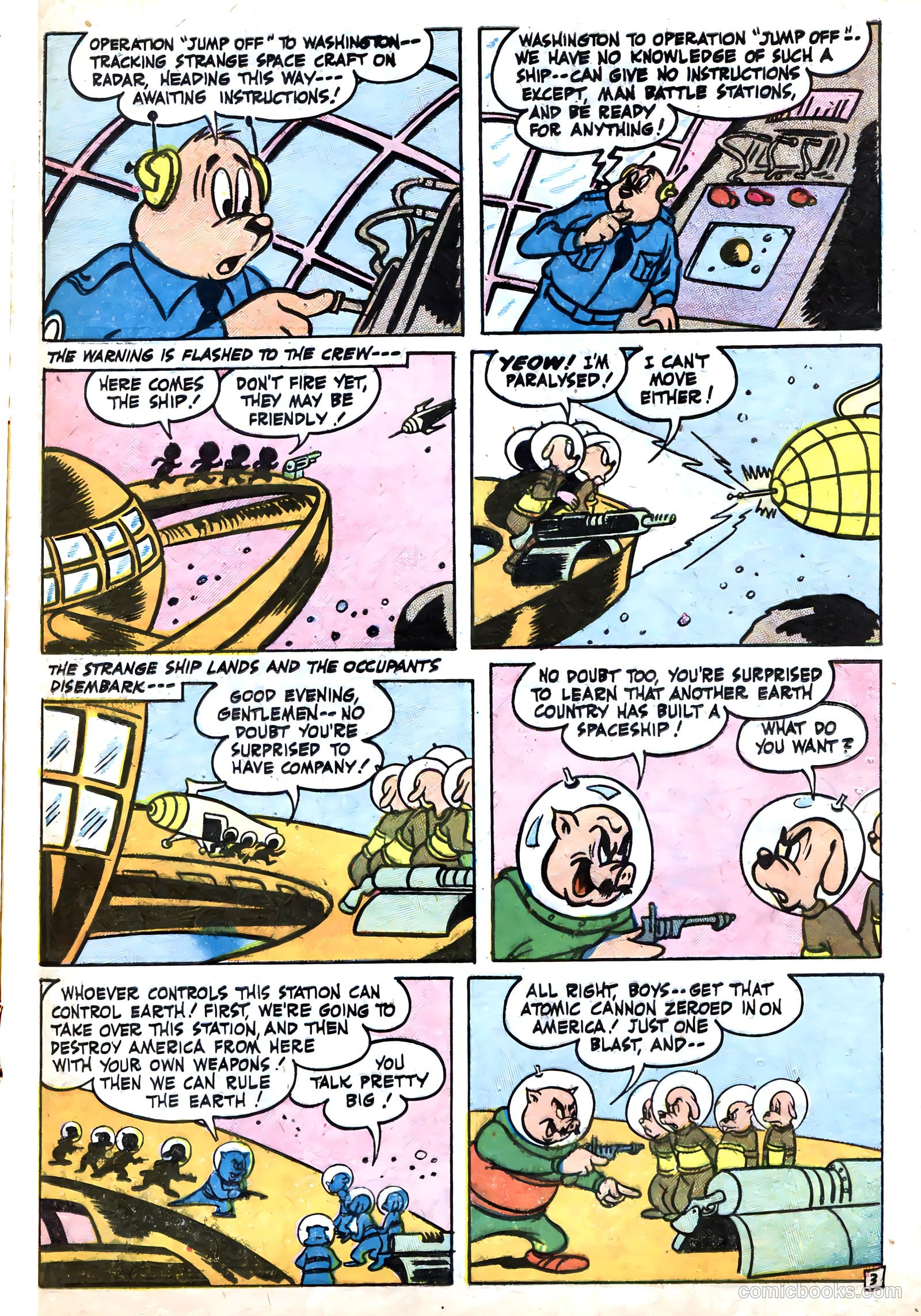 Space Comics #4 — page 13 of 36