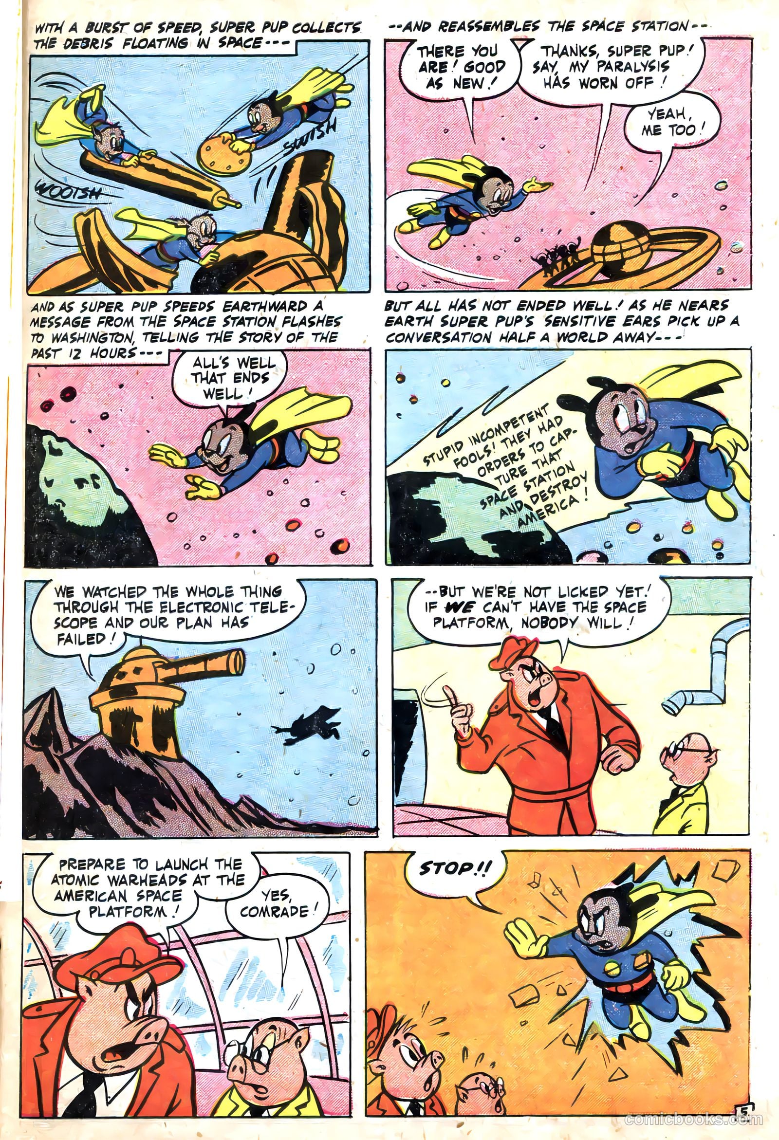 Space Comics #4 — page 15 of 36