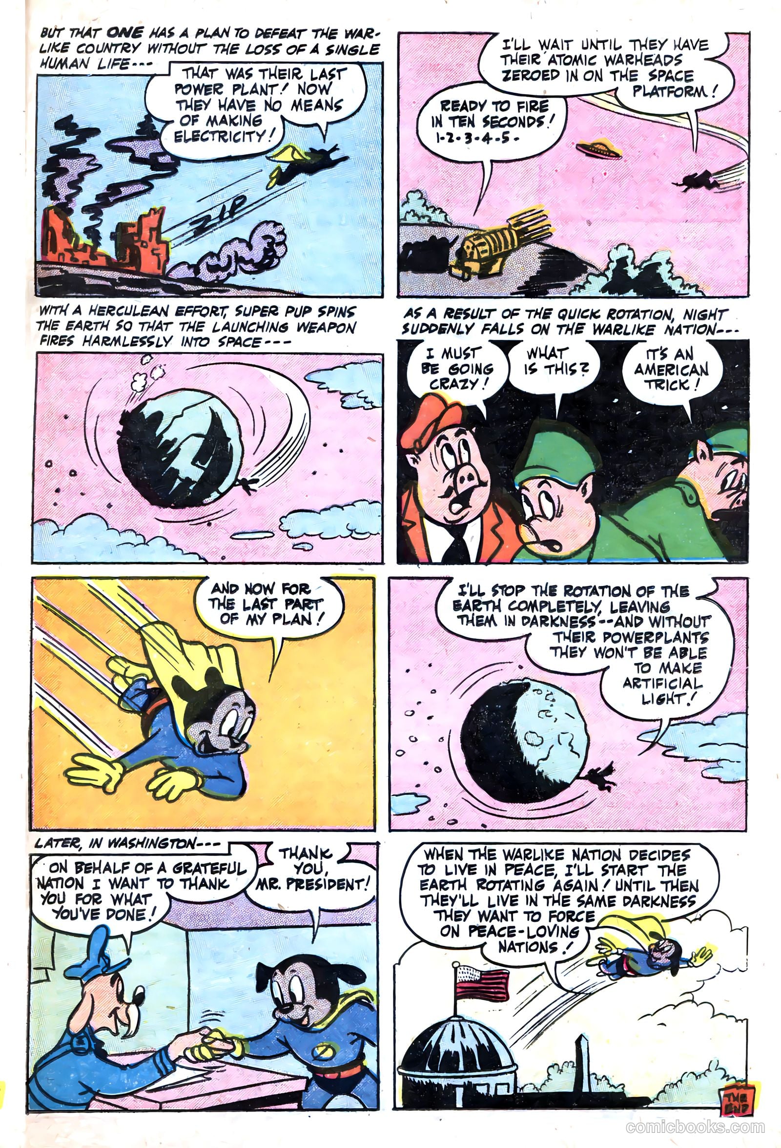 Space Comics #4 — page 17 of 36