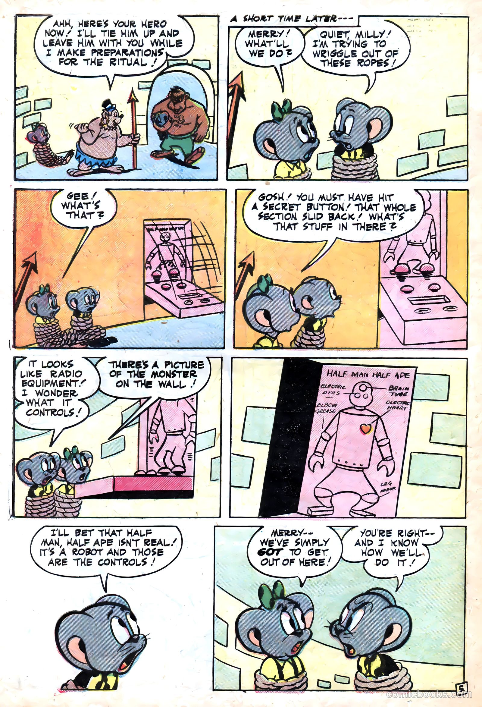 Space Comics #4 — page 32 of 36