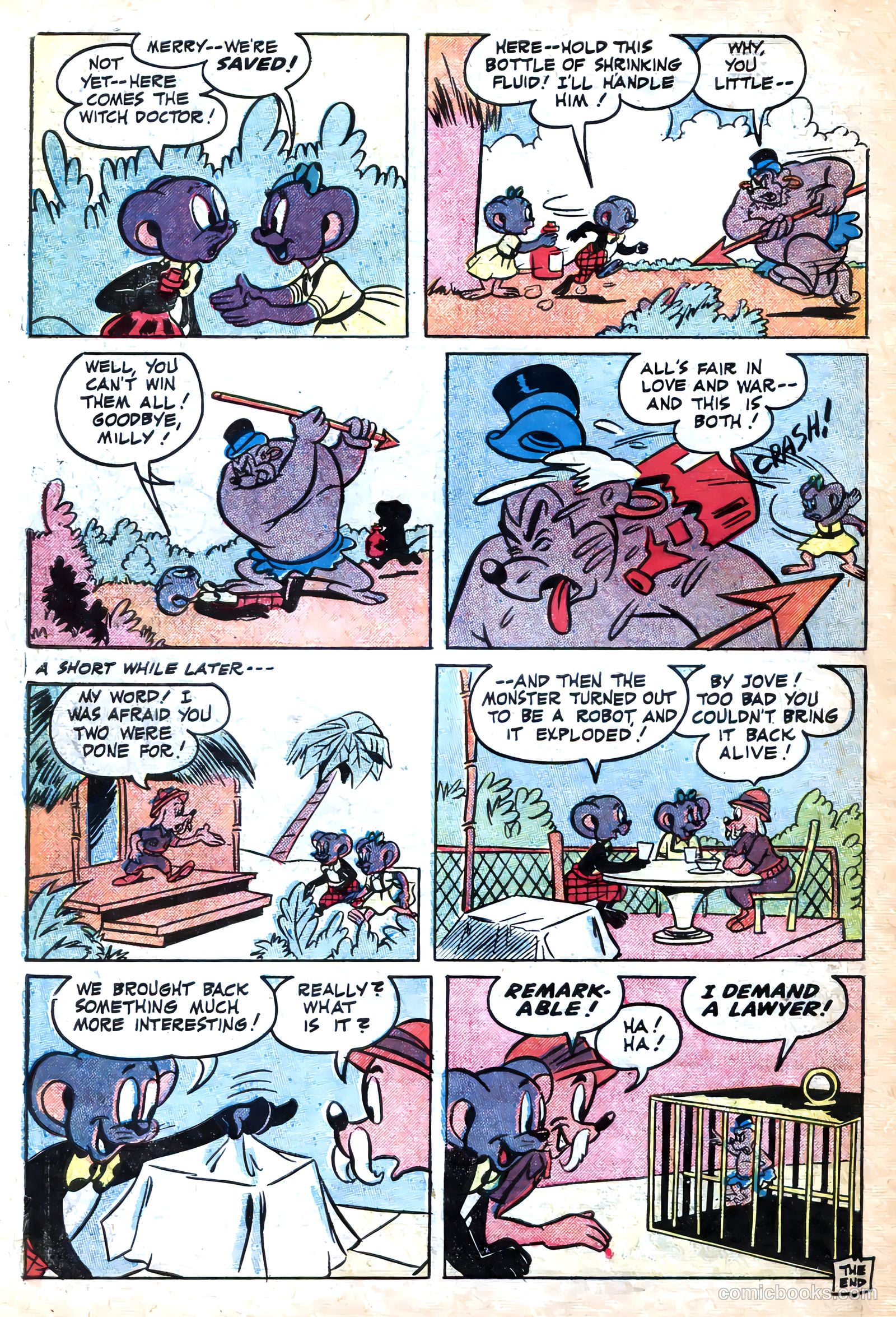 Space Comics #4 — page 34 of 36