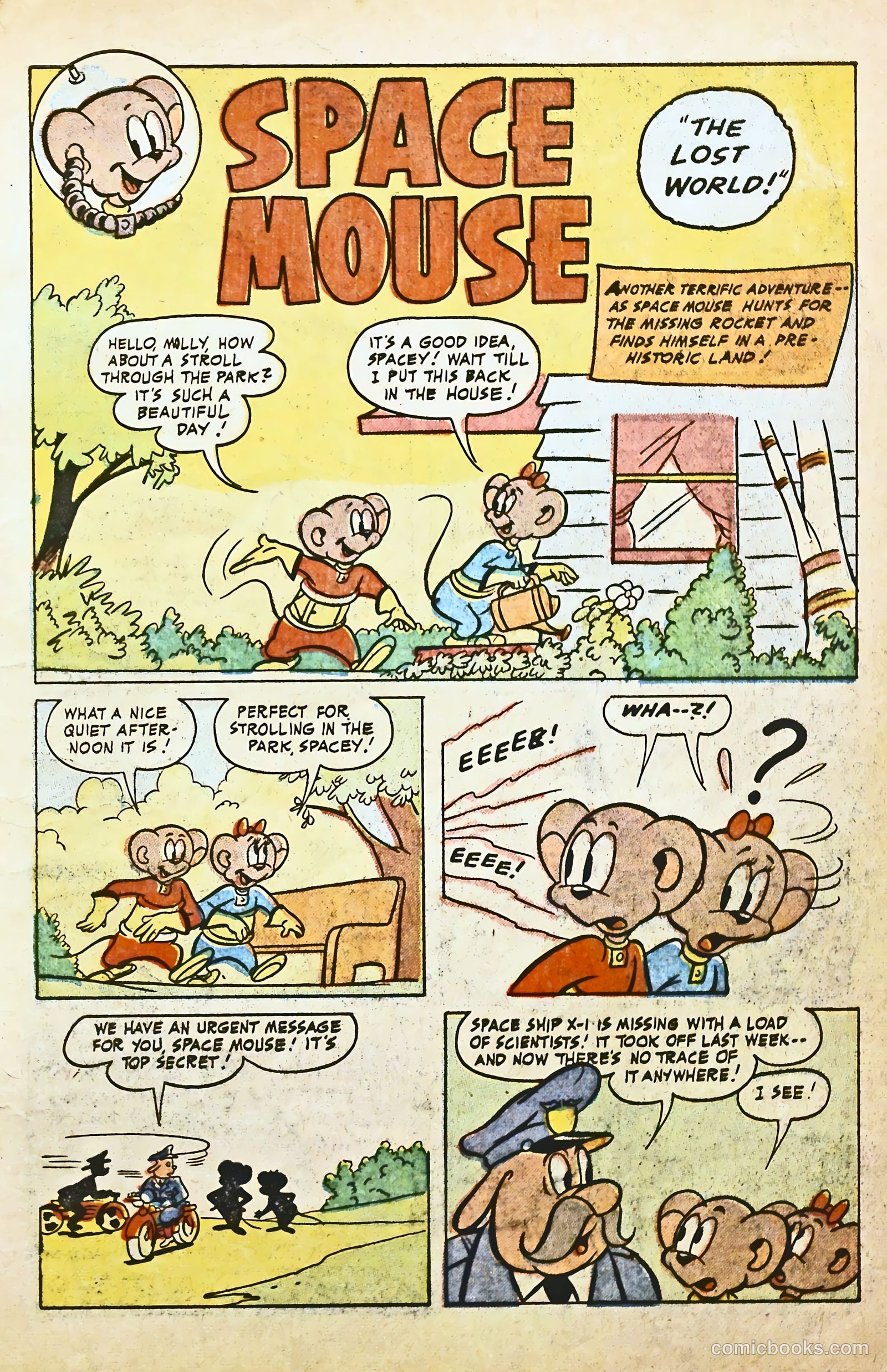 Space Comics #5 — page 3 of 36