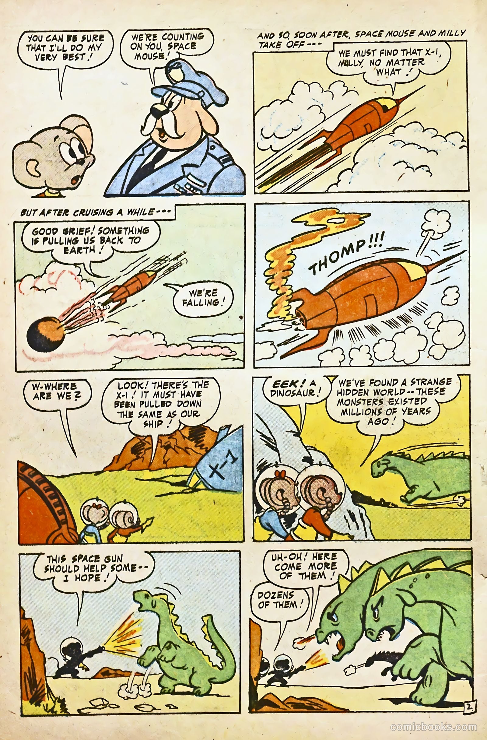 Space Comics #5 — page 4 of 36
