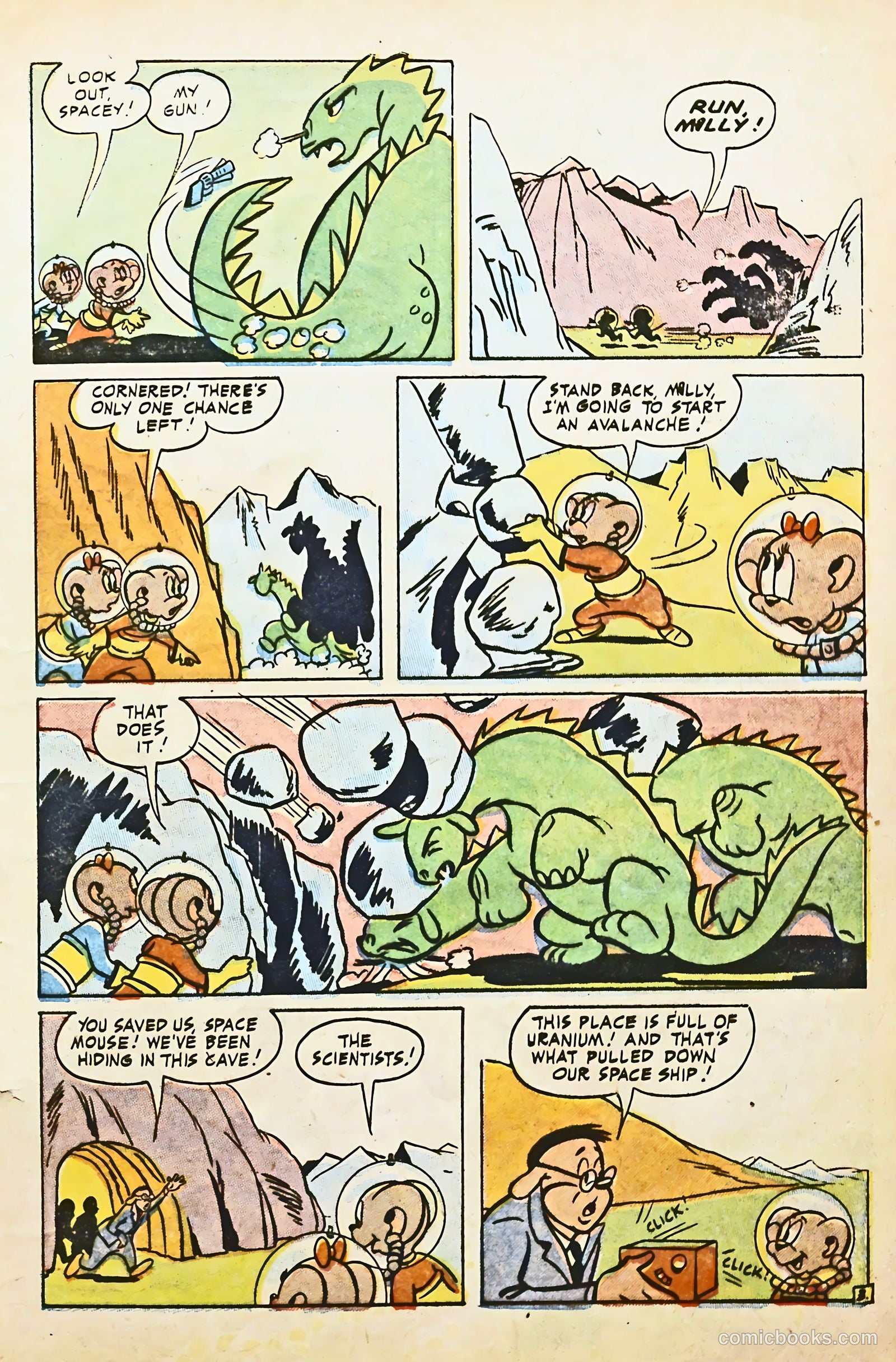 Space Comics #5 — page 5 of 36