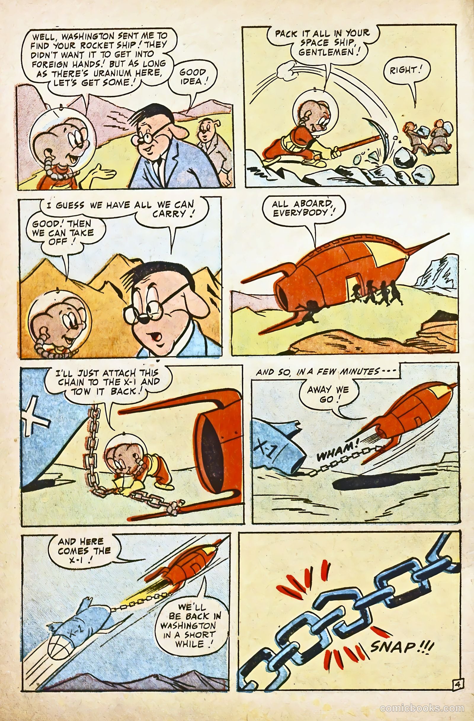 Space Comics #5 — page 6 of 36