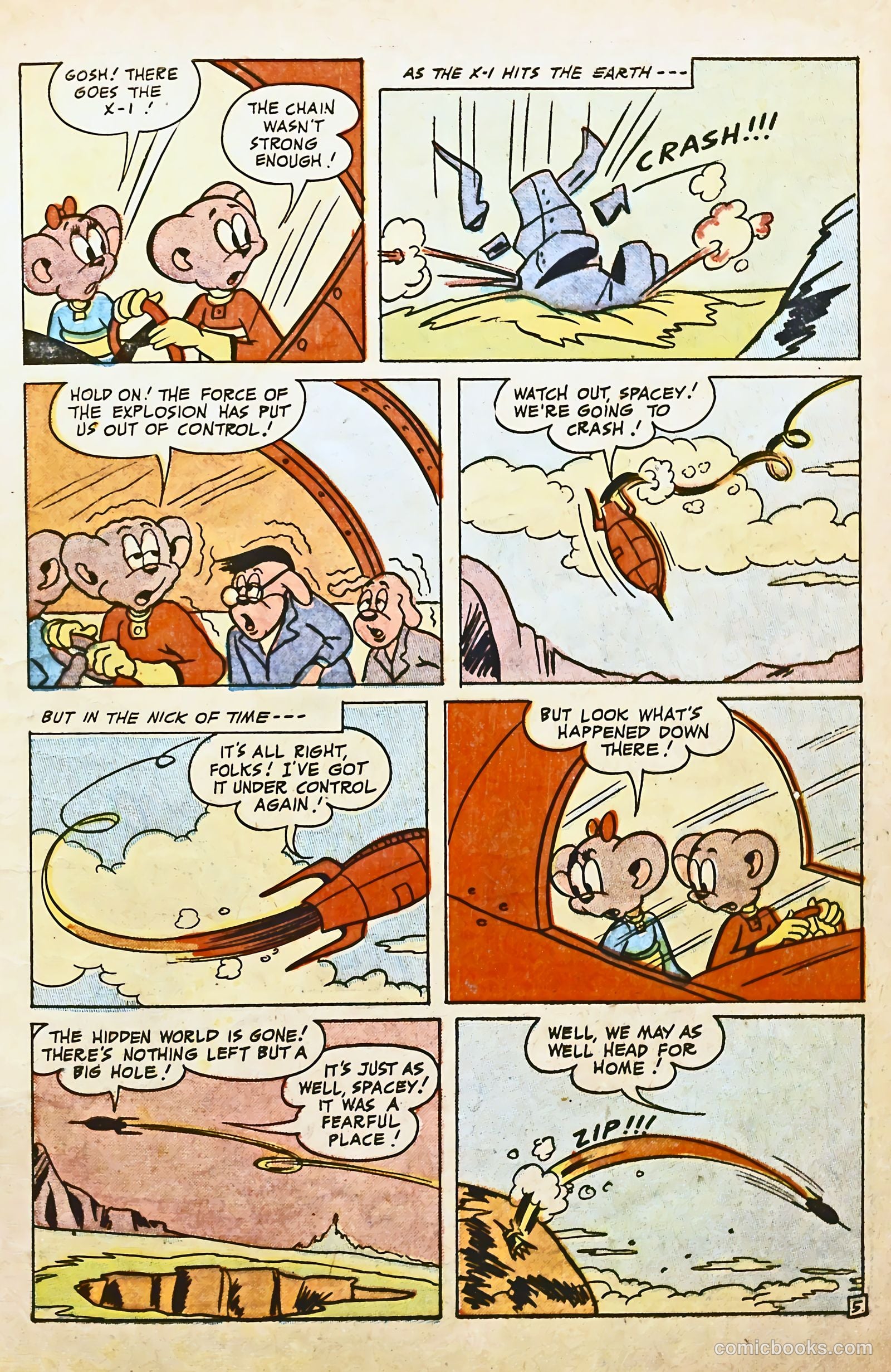 Space Comics #5 — page 7 of 36