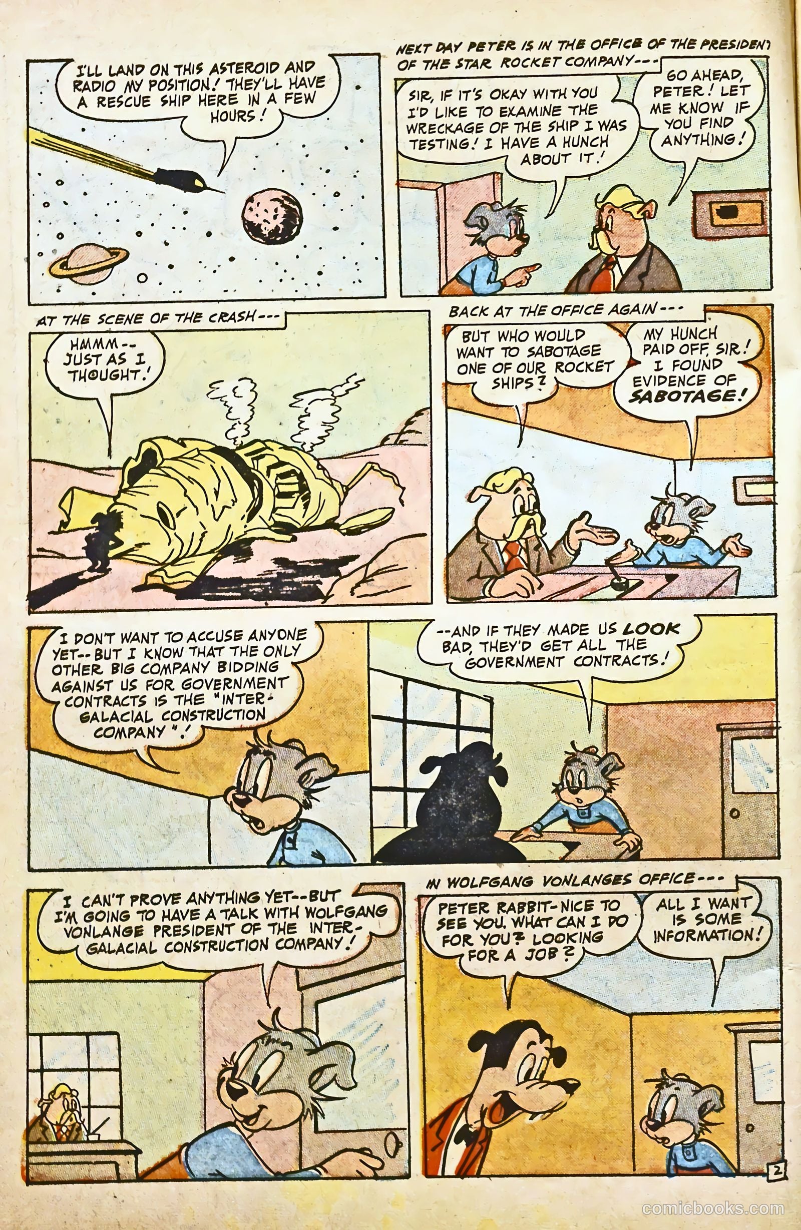 Space Comics #5 — page 10 of 36