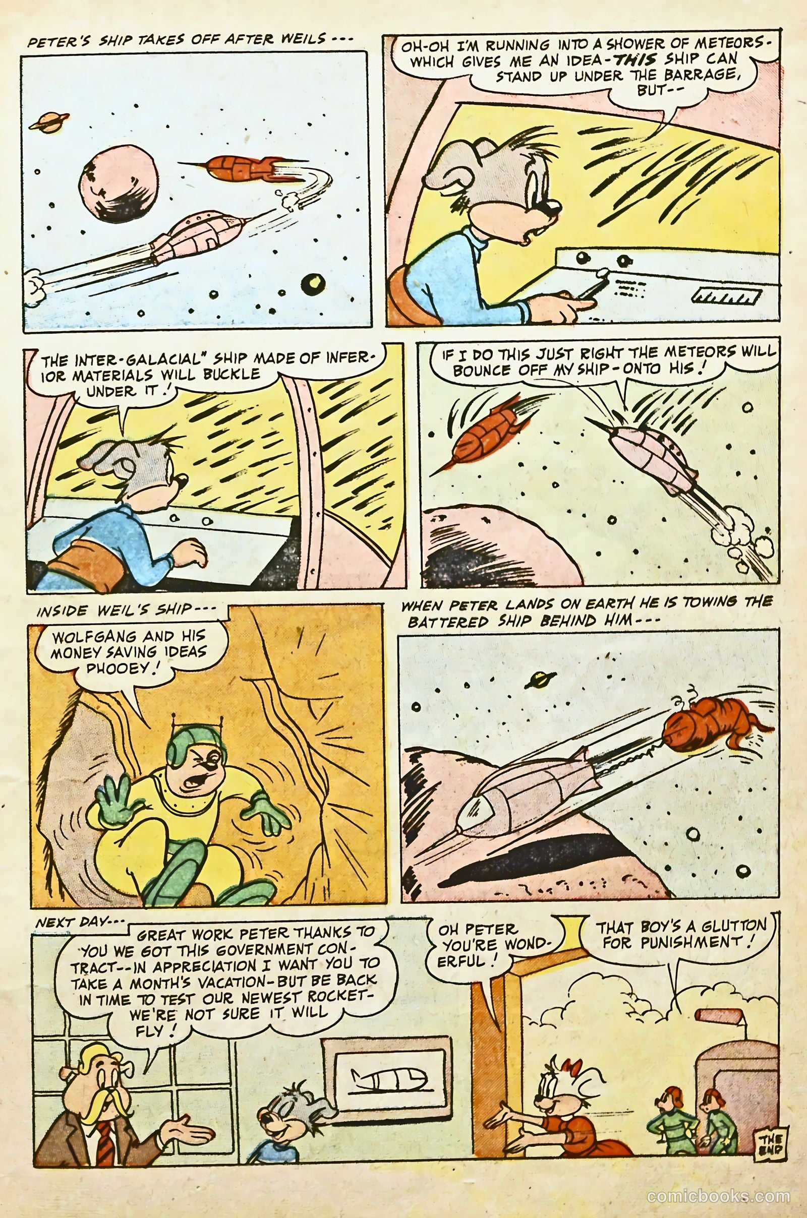 Space Comics #5 — page 15 of 36