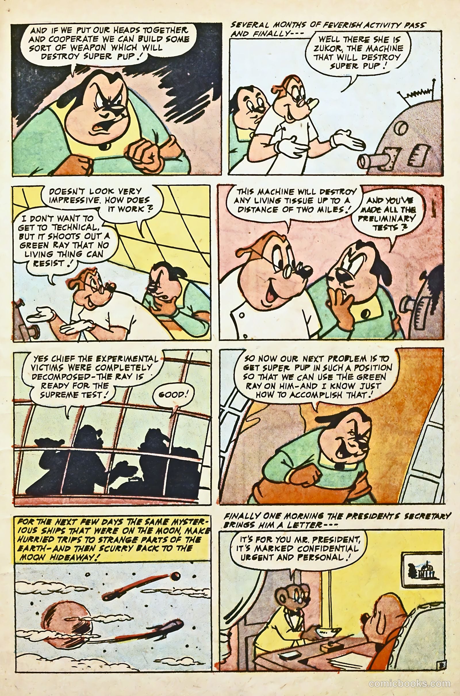 Space Comics #5 — page 21 of 36