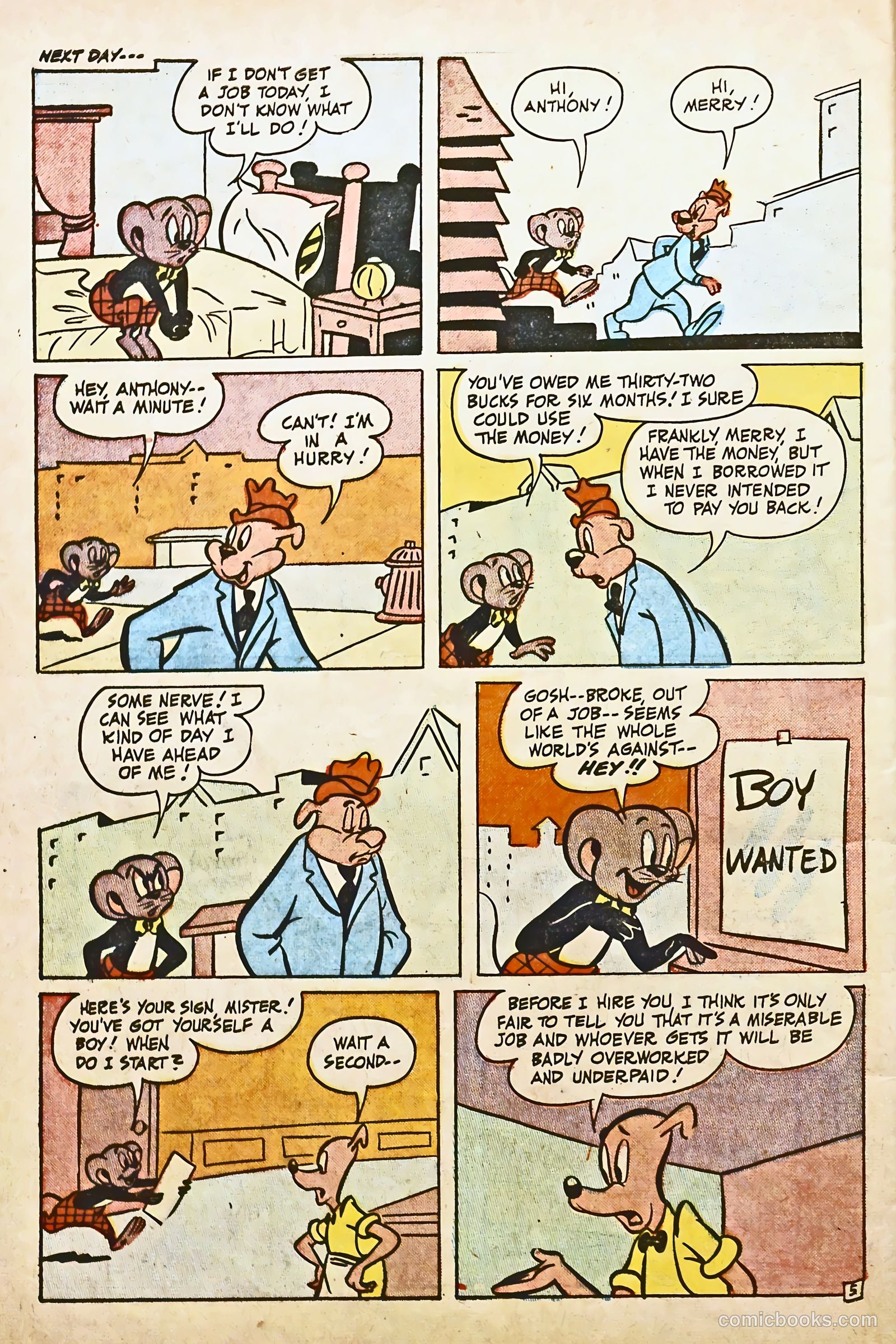 Space Comics #5 — page 30 of 36