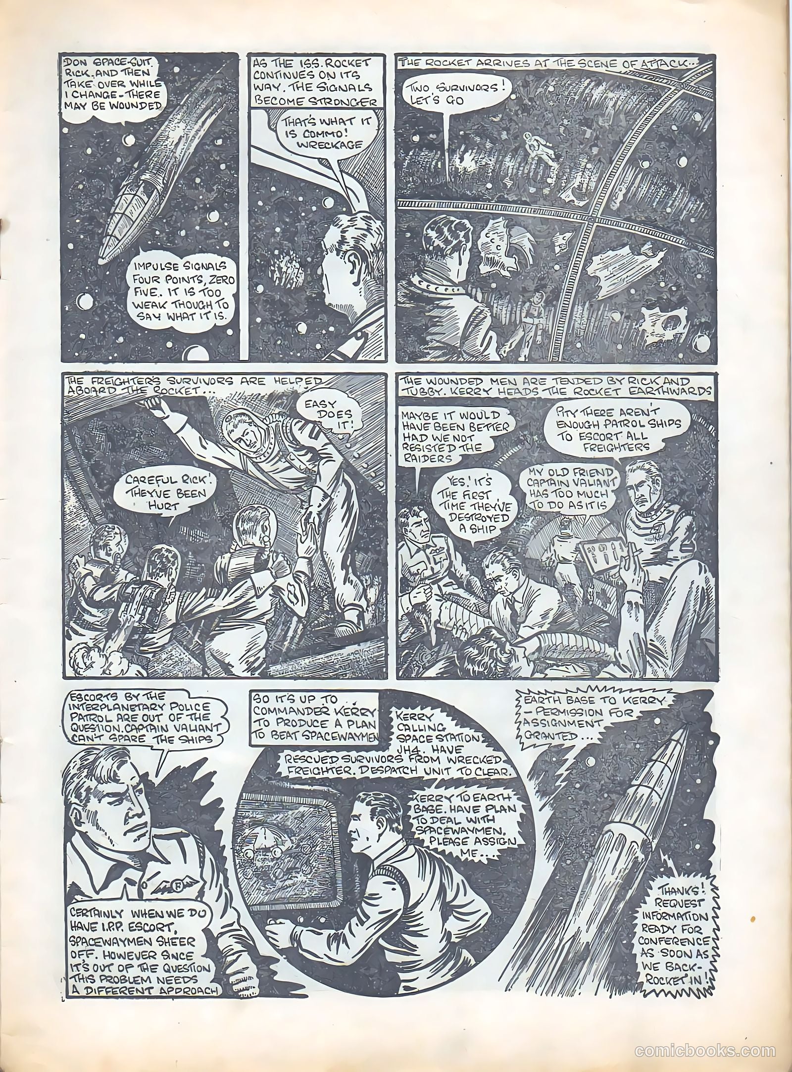 Space Commander Kerry #51 — page 3 of 28