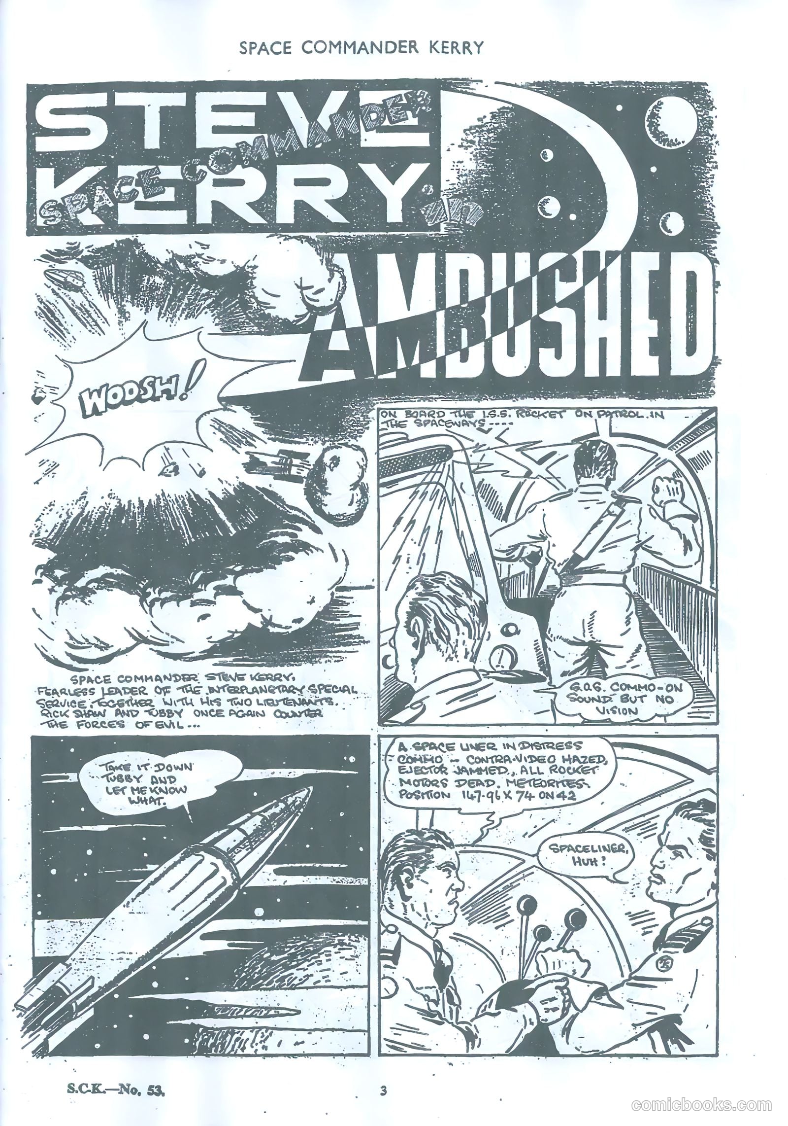 Space Commander Kerry #53 — page 3 of 28