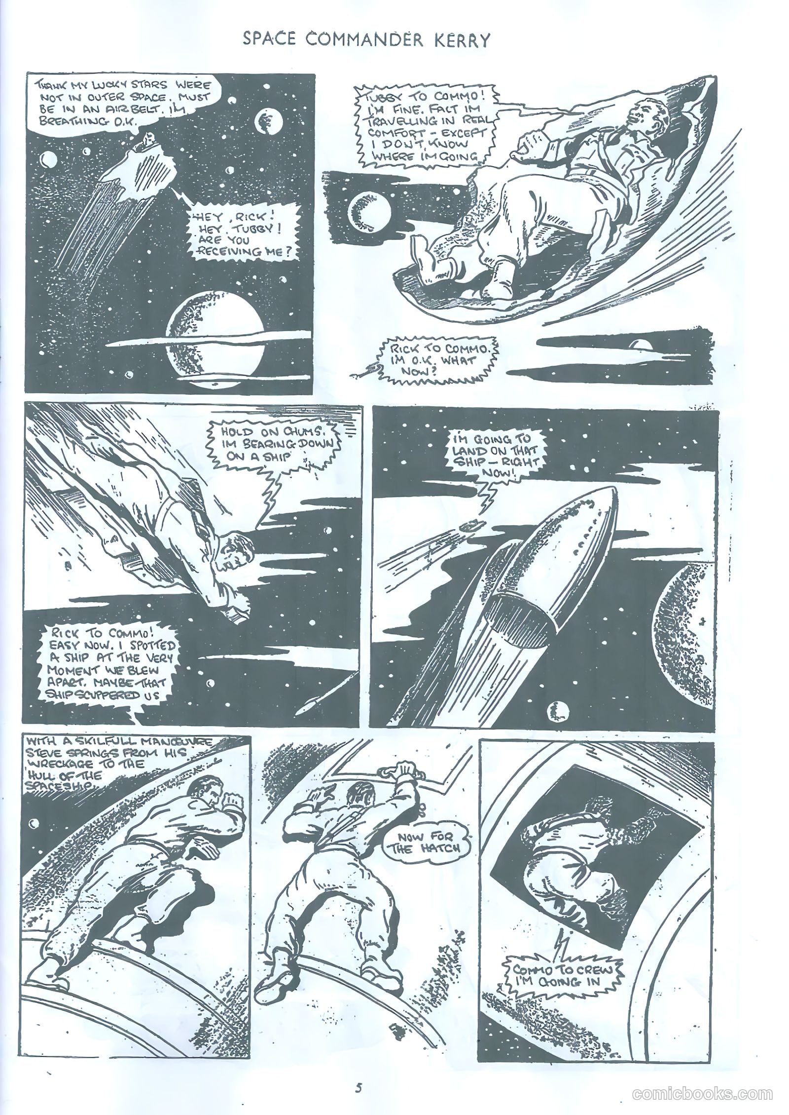 Space Commander Kerry #53 — page 5 of 28