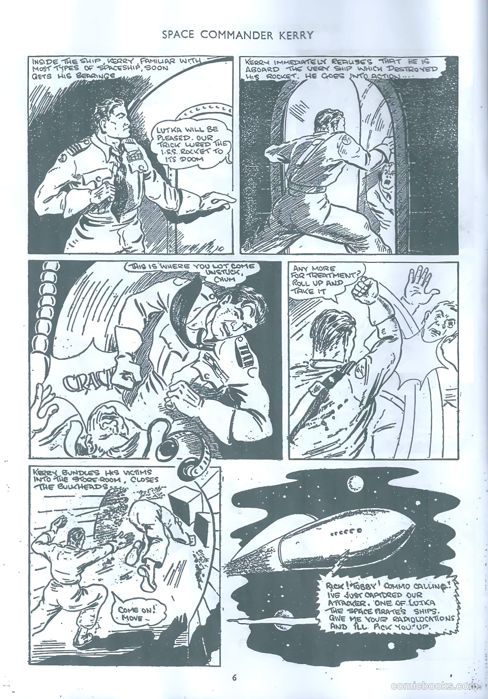 Space Commander Kerry #53 — page 6 of 28