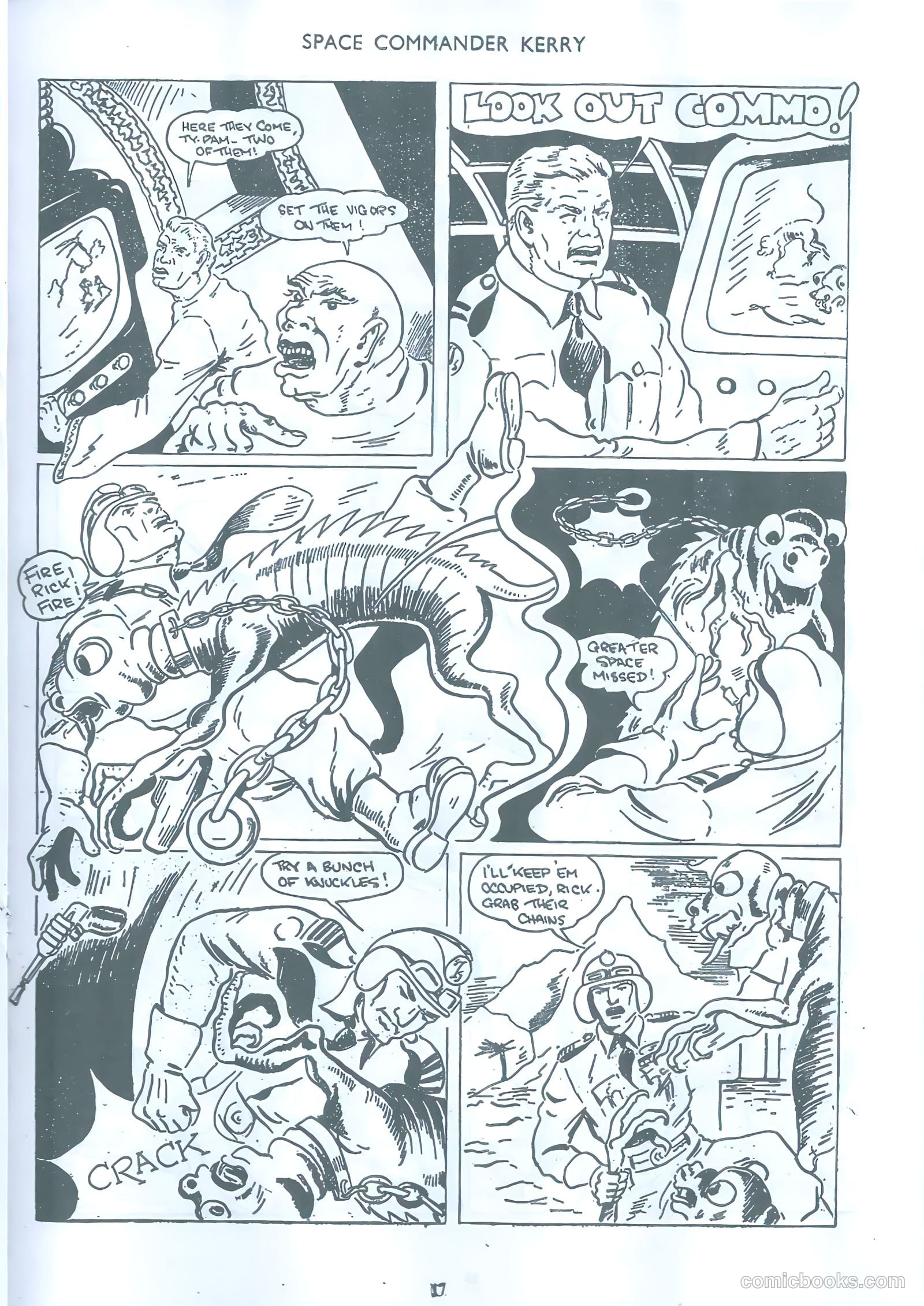 Space Commander Kerry #53 — page 17 of 28