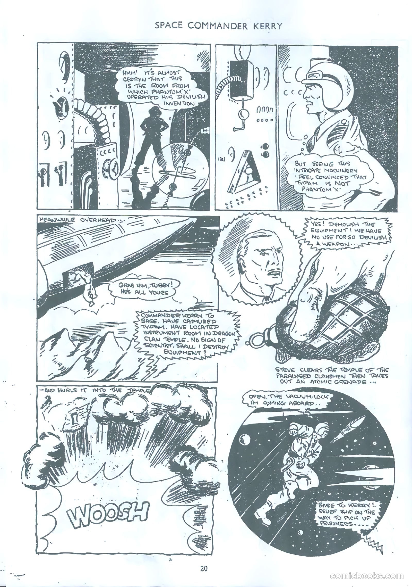 Space Commander Kerry #53 — page 20 of 28