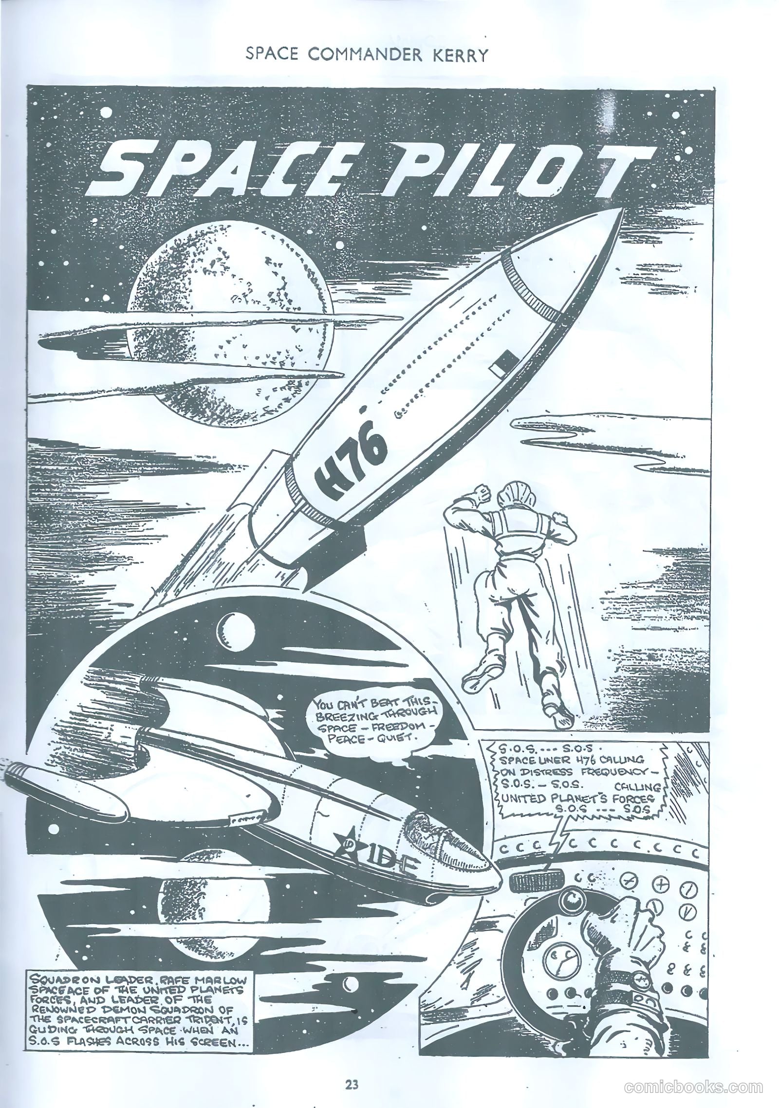Space Commander Kerry #53 — page 23 of 28
