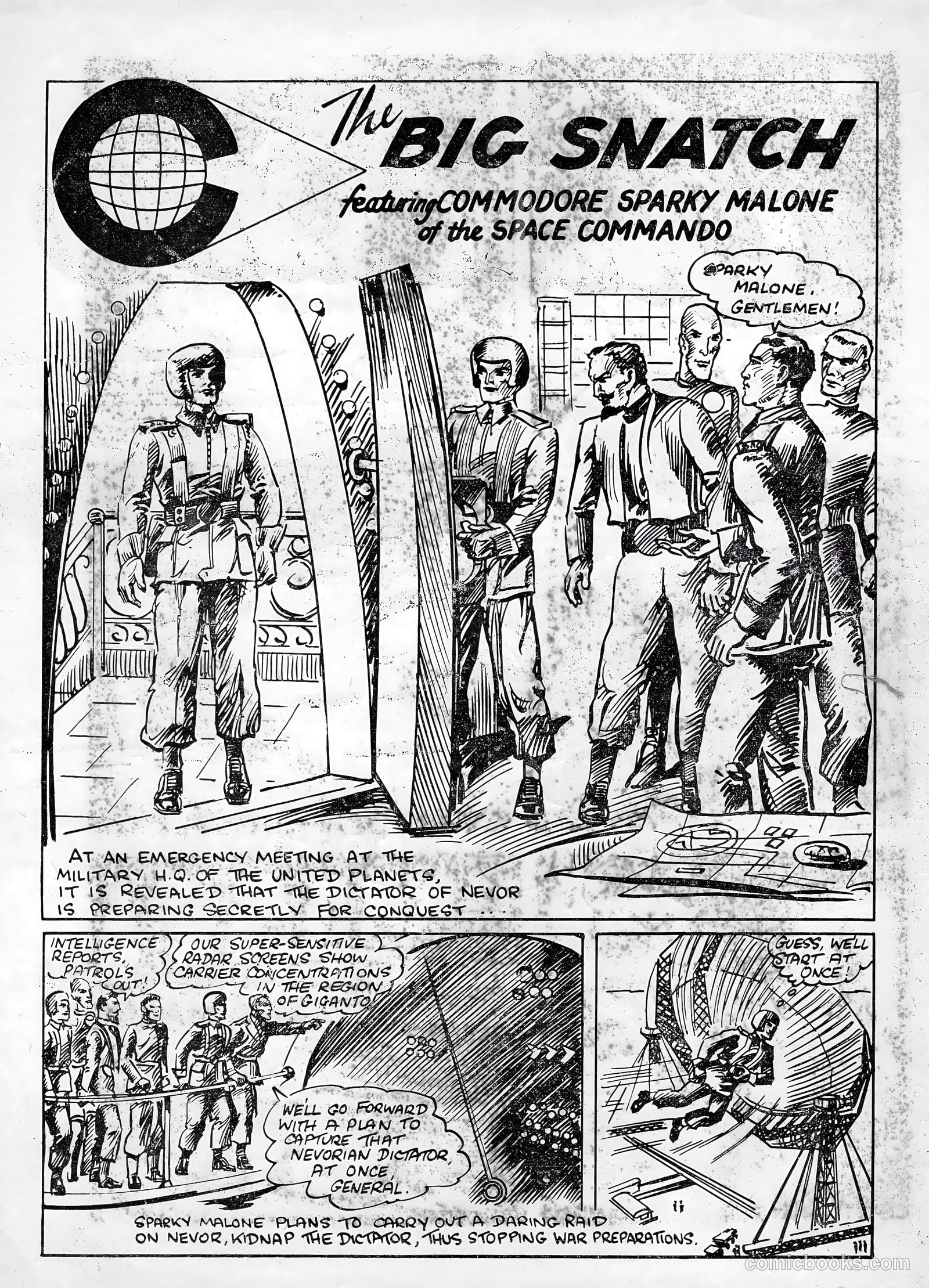 Space Commando Comics #57 — page 2 of 28