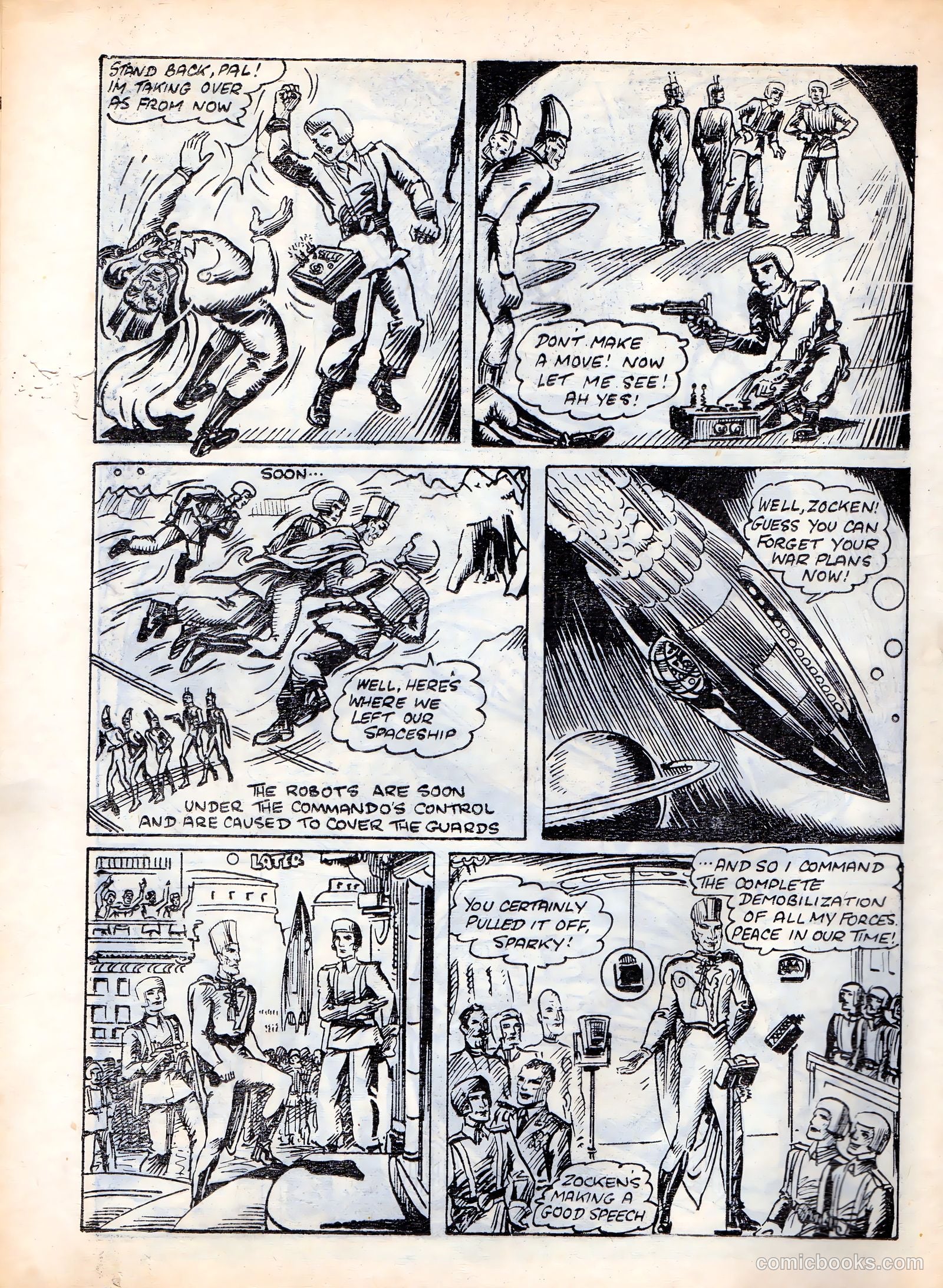 Space Commando Comics #57 — page 8 of 28