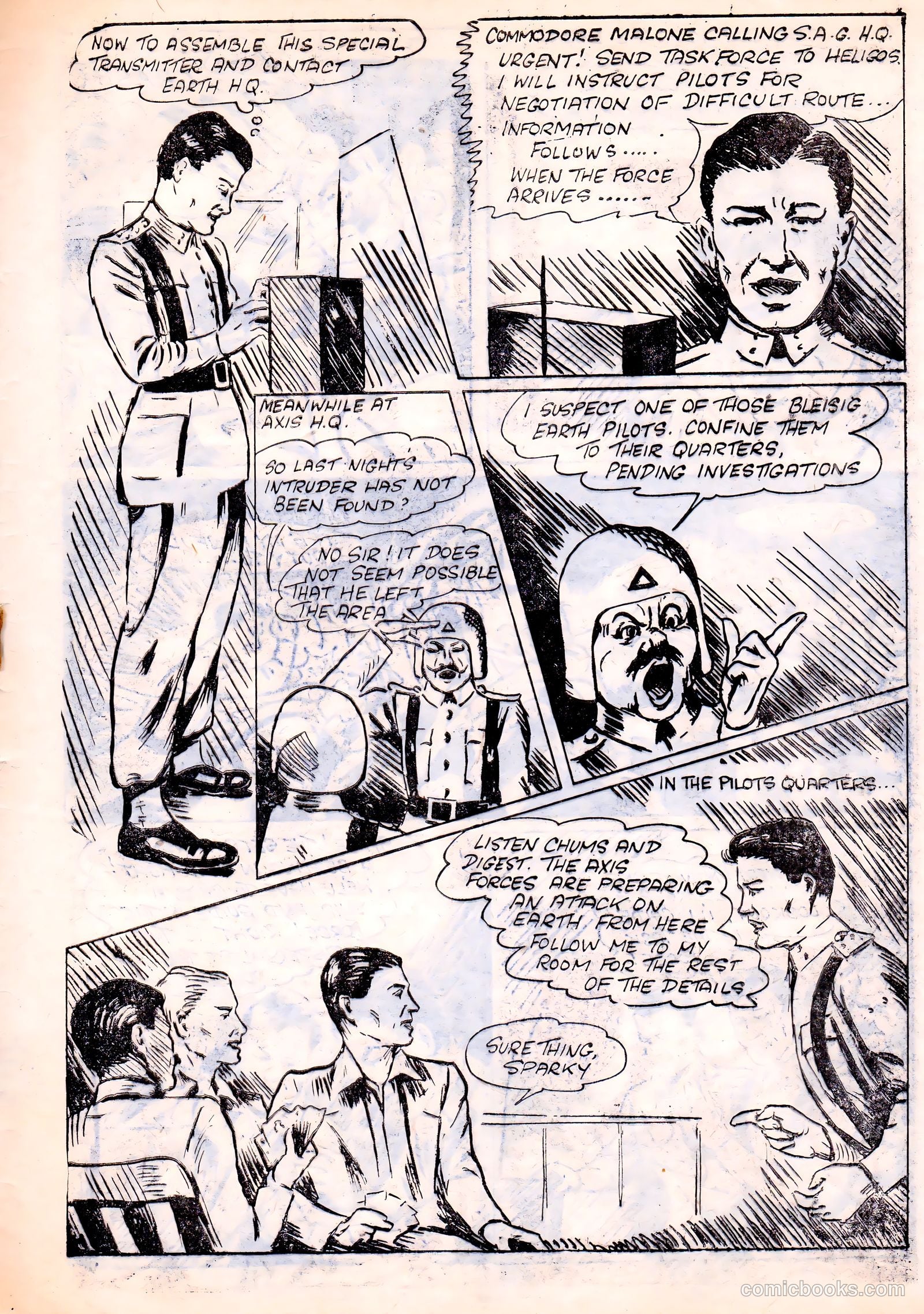 Space Commando Comics #57 — page 25 of 28