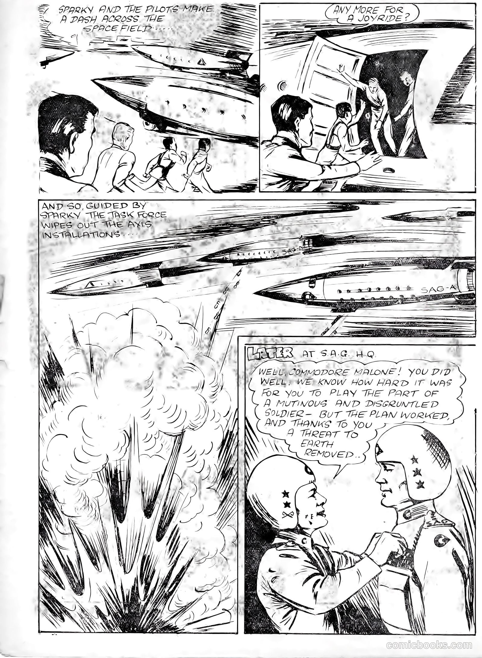 Space Commando Comics #57 — page 27 of 28