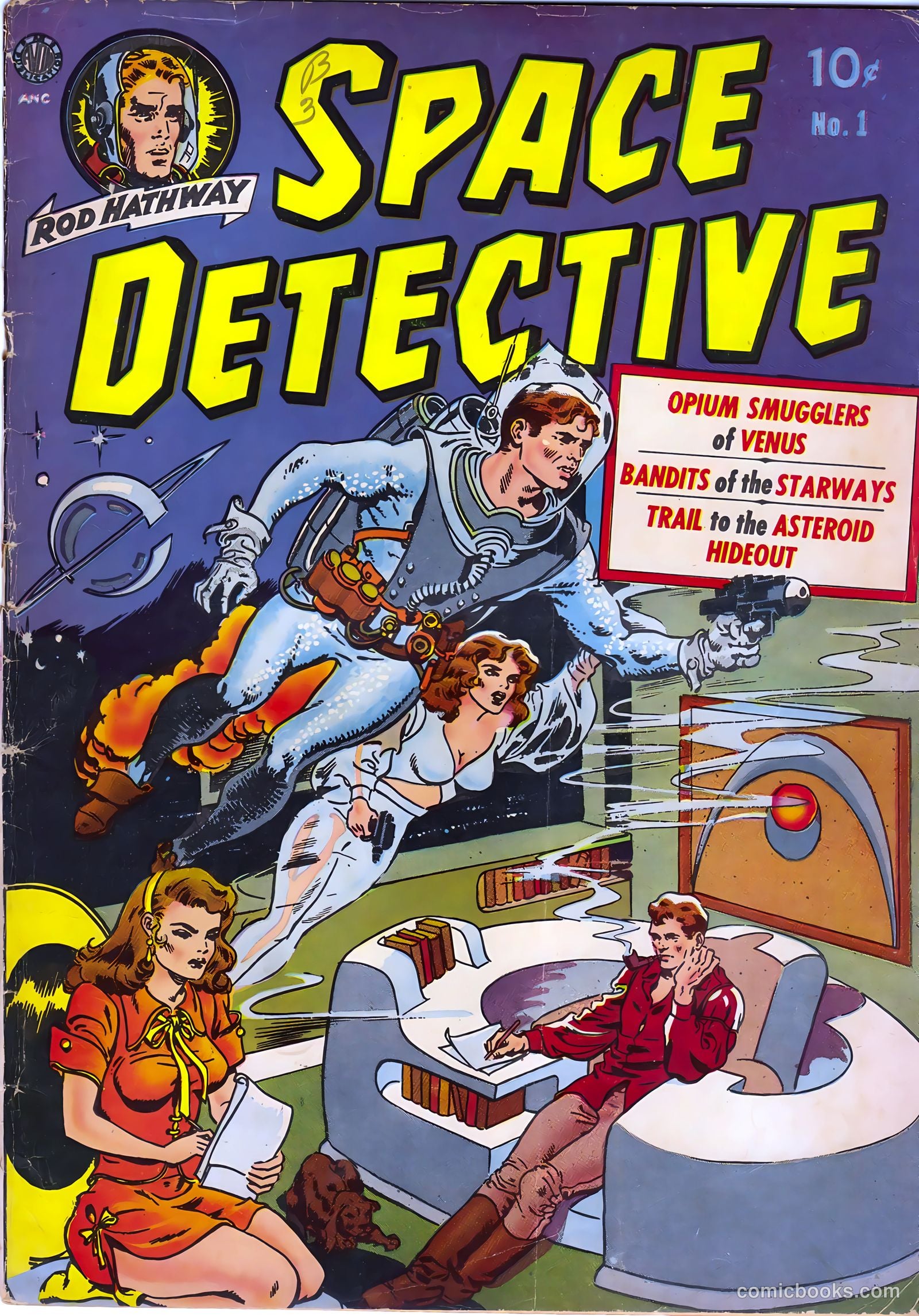 Space Detective #1 — page 1 of 25