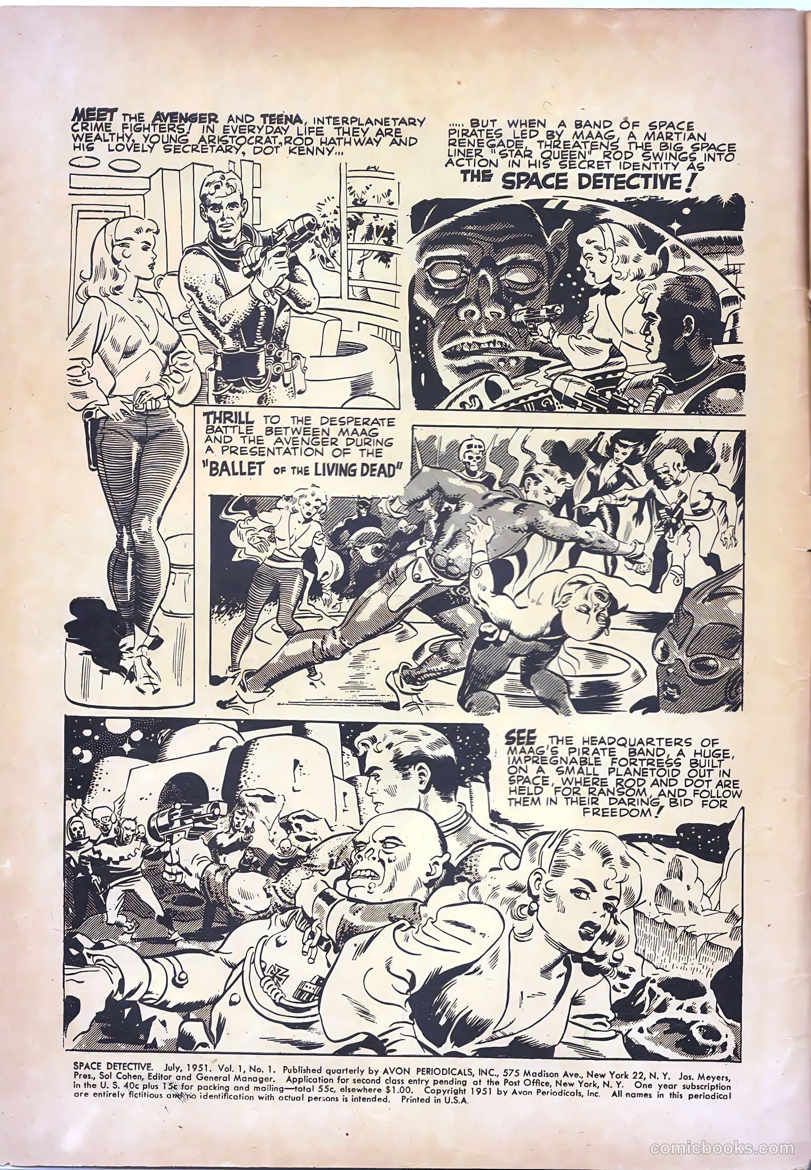 Space Detective #1 — page 2 of 25