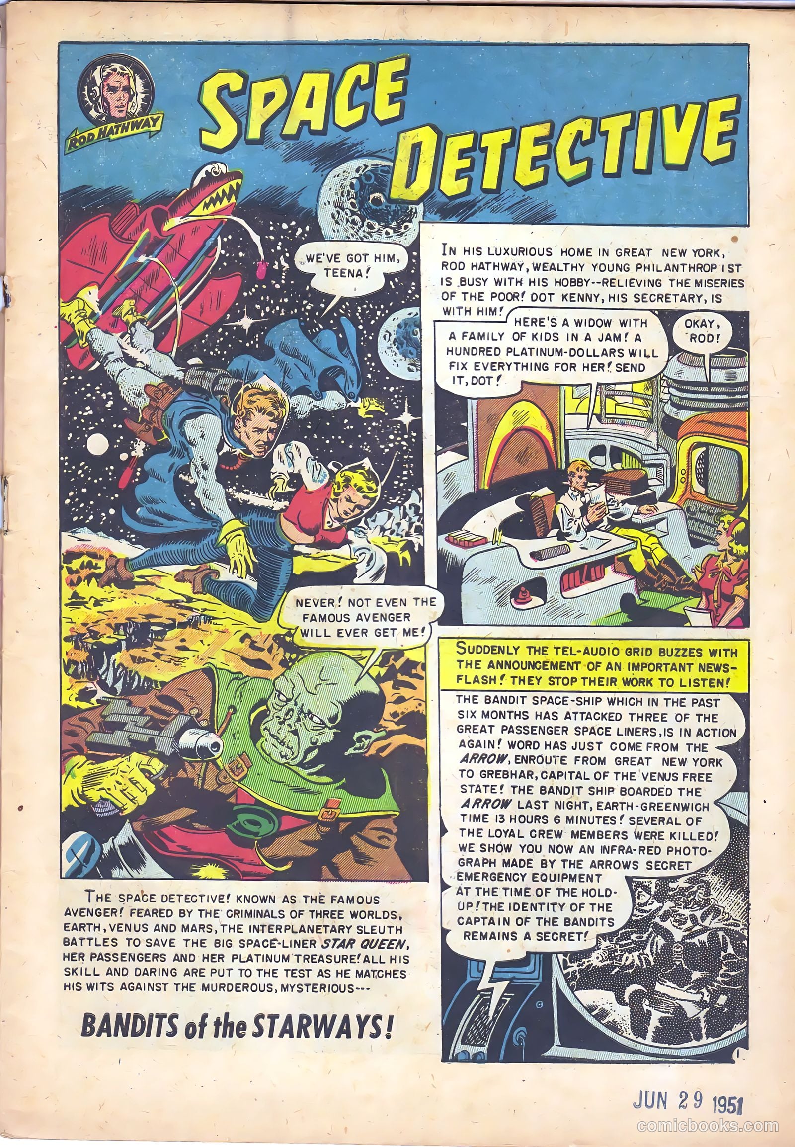Space Detective #1 — page 3 of 25